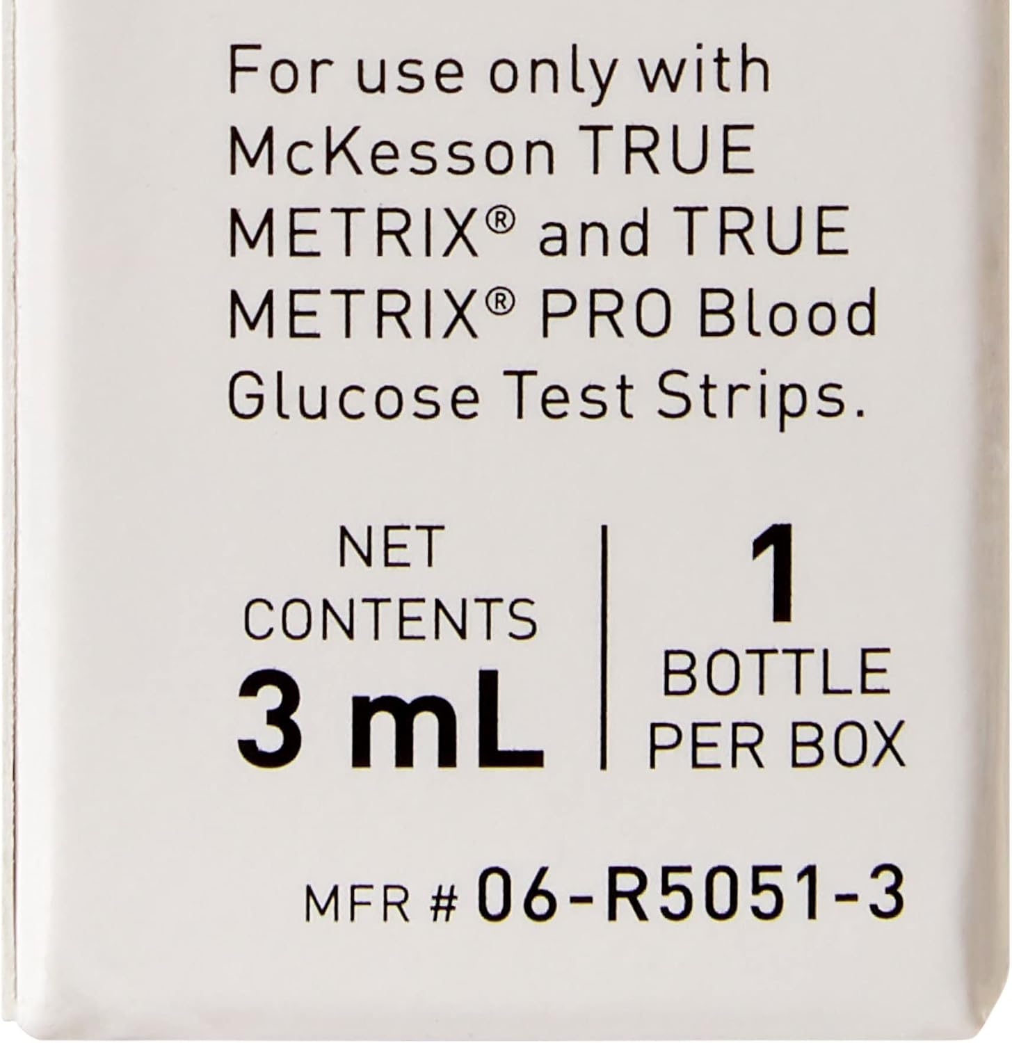 McKesson True METRIX Control Solution Level 3, 3 mL, 1 ct | Blood Glucose Meters