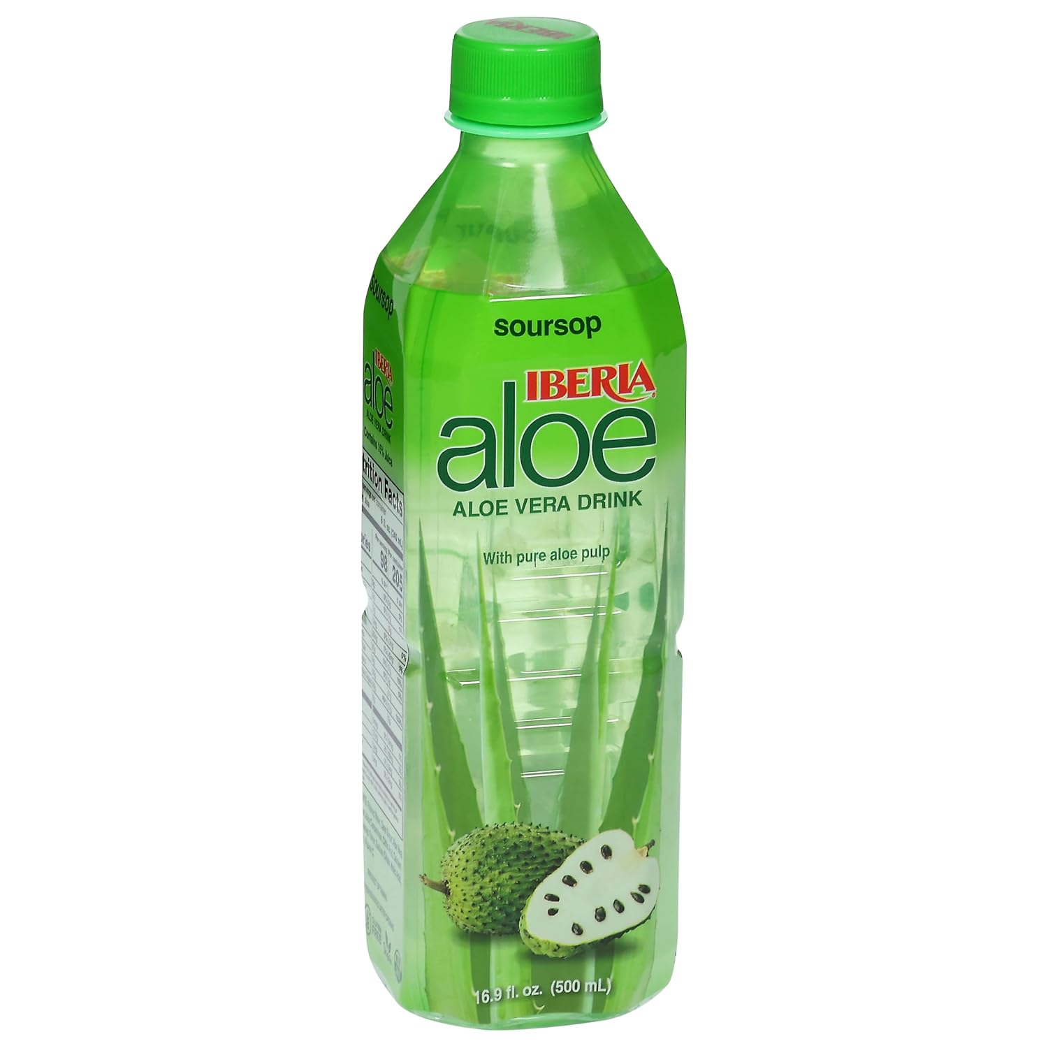 Iberia Aloe Vera Juice Drink, Pineapple, 16.9 Fl Oz (Pack of 24)