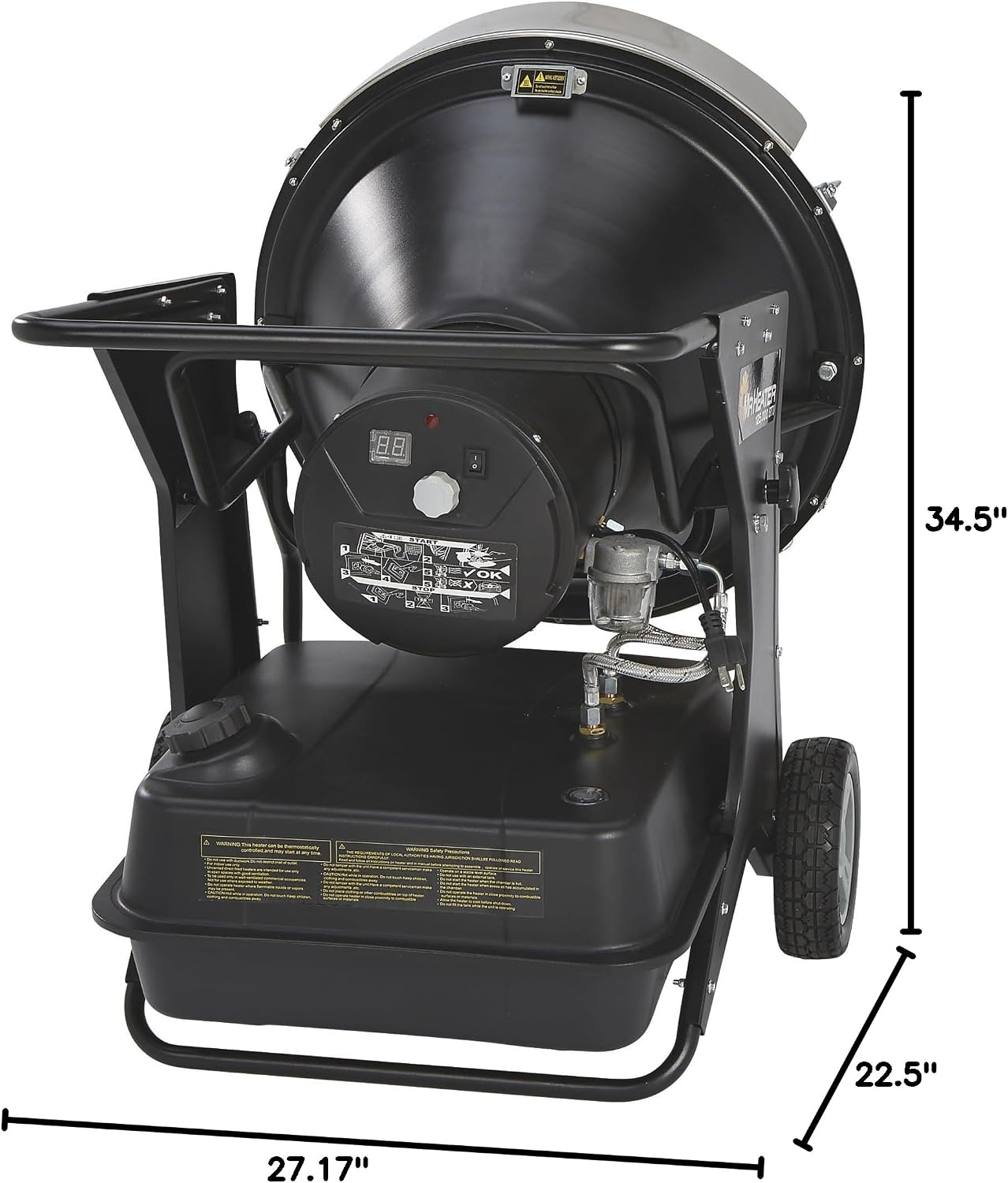 Mr. Heater Corporation F270269 MH125KFR 125K BTU Kerosene Radiant Heater, Multi