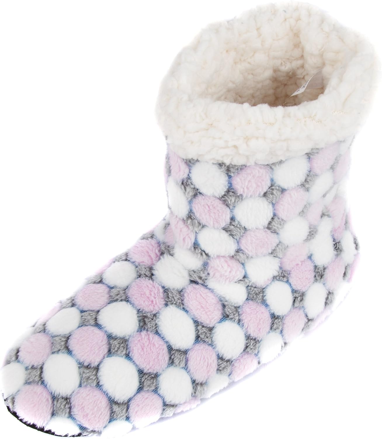 Leisureland Women's Fleece Lined Bootie Slippers