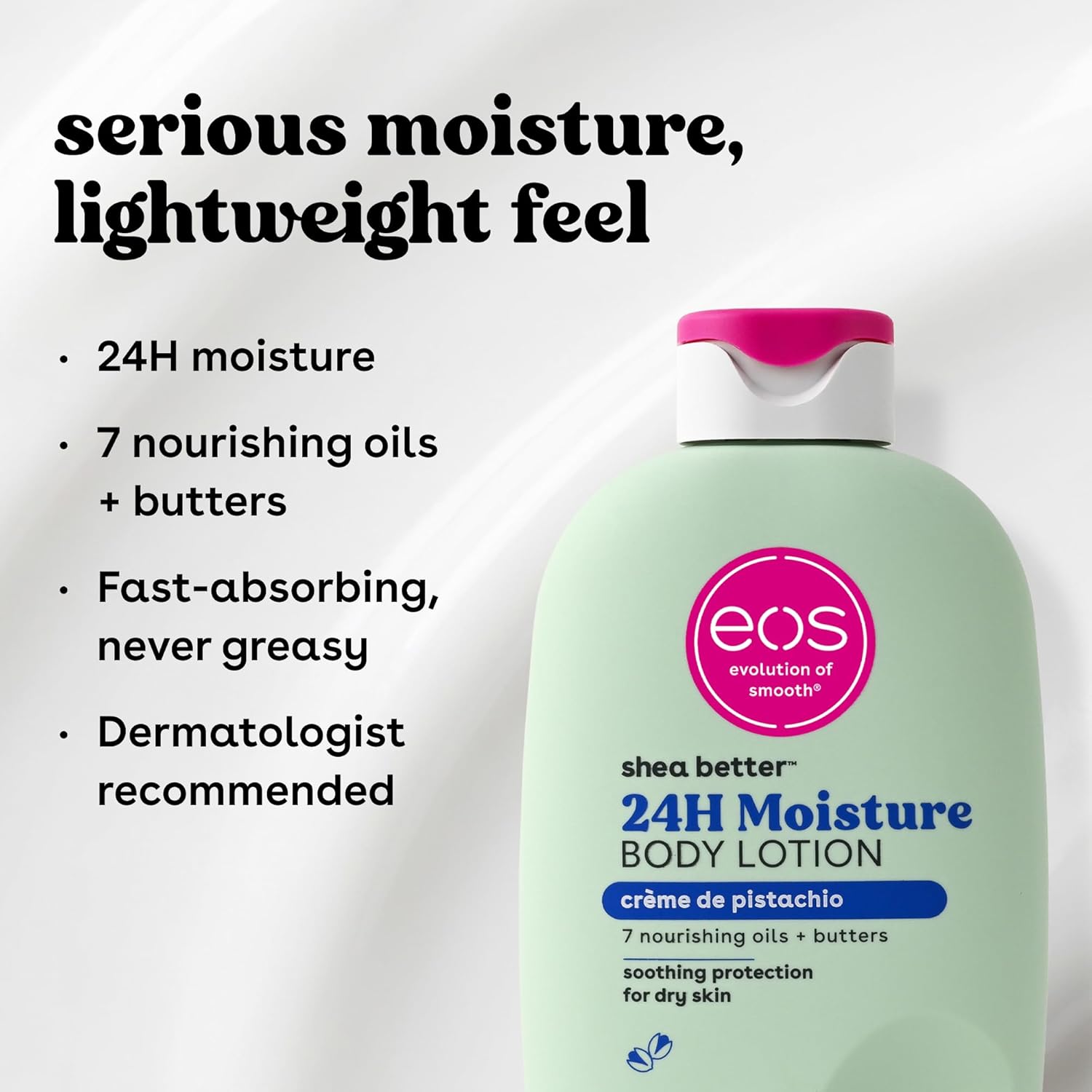 eos Shea Better 24H Moisture Body Lotion- Pomegranate Raspberry, 16 fl oz