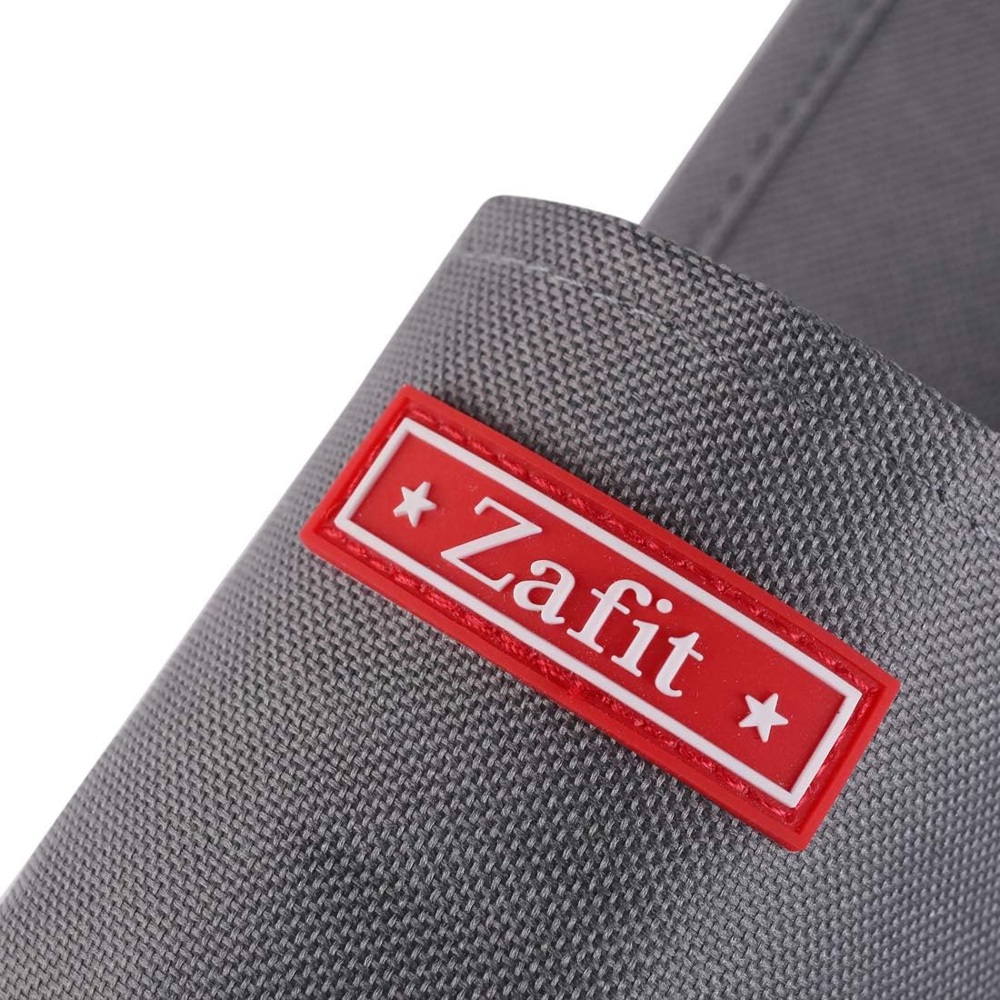 Zafit Bedside Storage Organizer, Table Cabinet Bedside Organizer Caddy for Remotes Phone Glasses (Classic 4 Pockets-Grey)