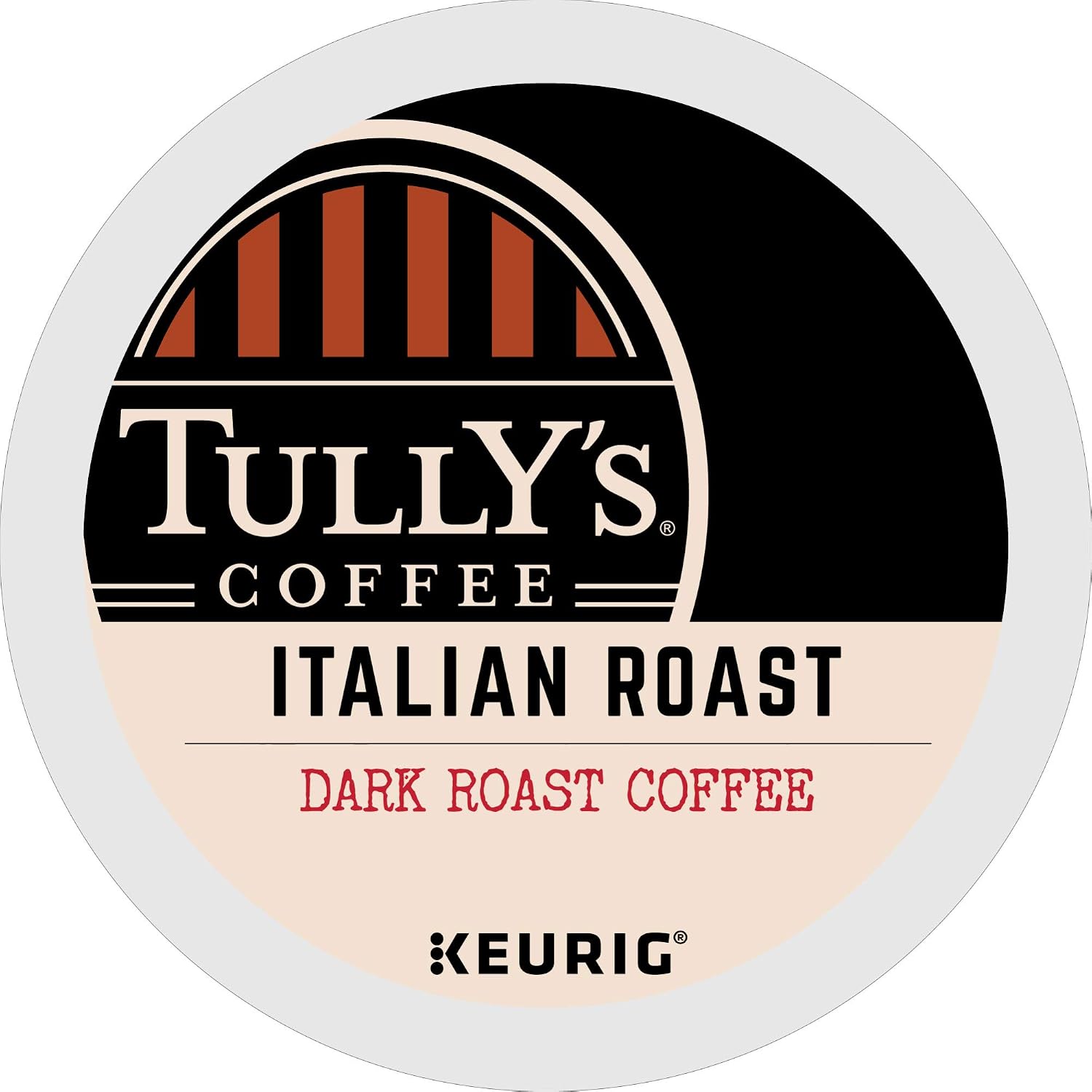 Tully's Coffee Hawaiian Blend Keurig Single-Serve K-Cup Pods, Medium Roast Coffee, 96 Count