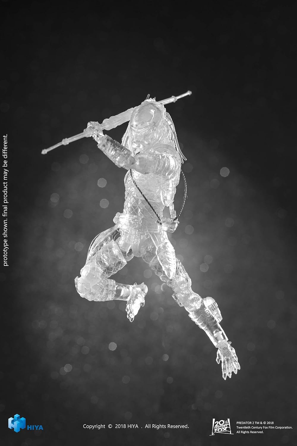 Hiya Toys Predator 2: Invisible City Hunter Prdator 1: 18 Scale 4" Acton Figure, Multicolor (JAN192905)