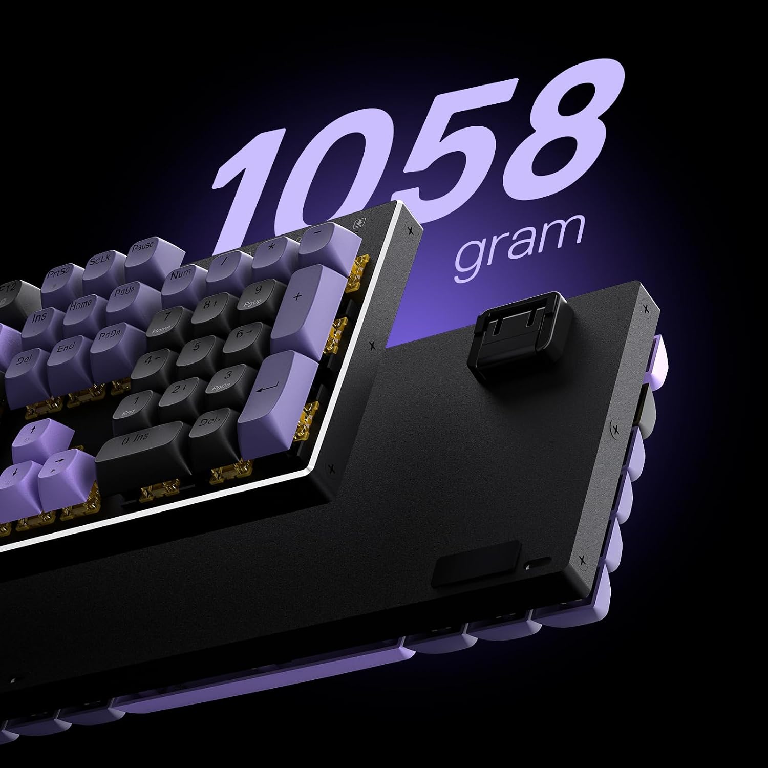 Redragon K556 Wired RGB Mechanical Gaming Keyboard, 104-Key Aluminum Board | Rock-Solid Metal Build, 20 Backlits Immersive ESports Vibe, Hot-swap Comfortable Tactile Brown Switch for Long-Time Typing