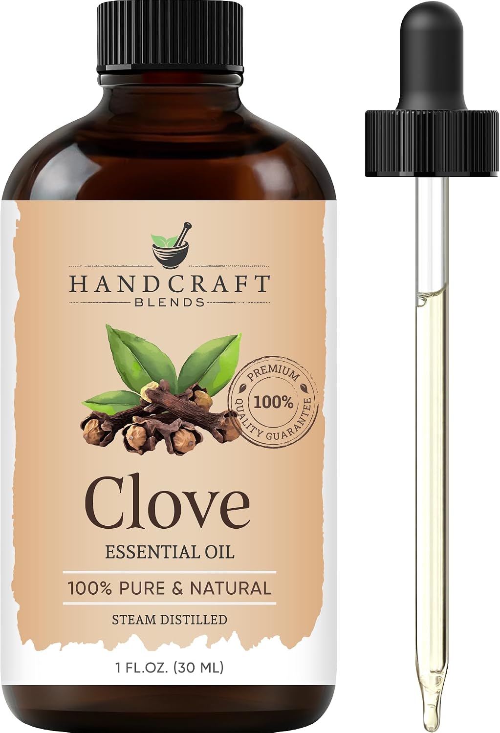 Handcraft Blends Peppermint Essential Oil – Huge 4 Fl Oz – 100% Pure and Natural – Premium Grade Essential Oil for Diffuser and Aromatherapy, Skin, Massage, Candle and Soap Making Fragrance