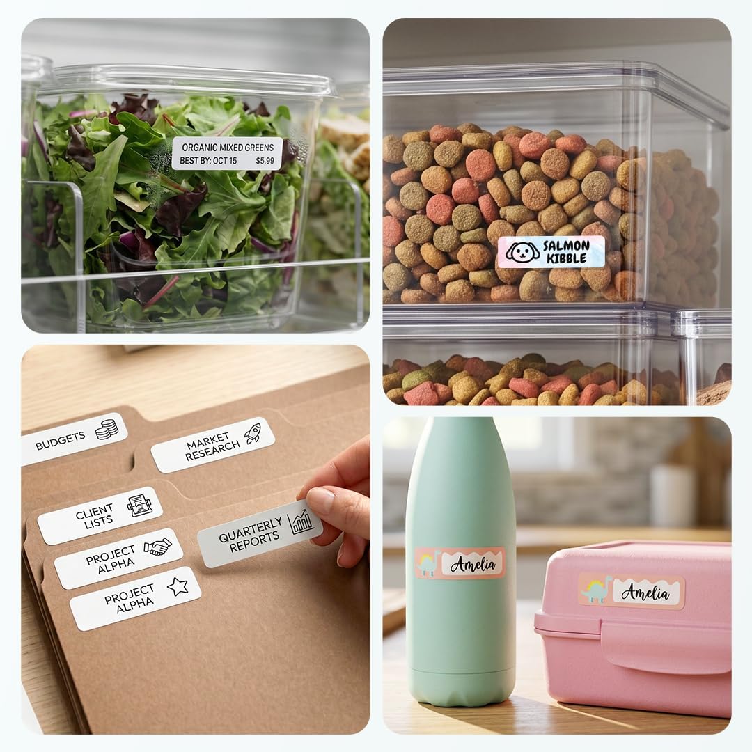 Phomemo Label Maker, D30 Bluetooth Mini Label Maker Machine with Tape
