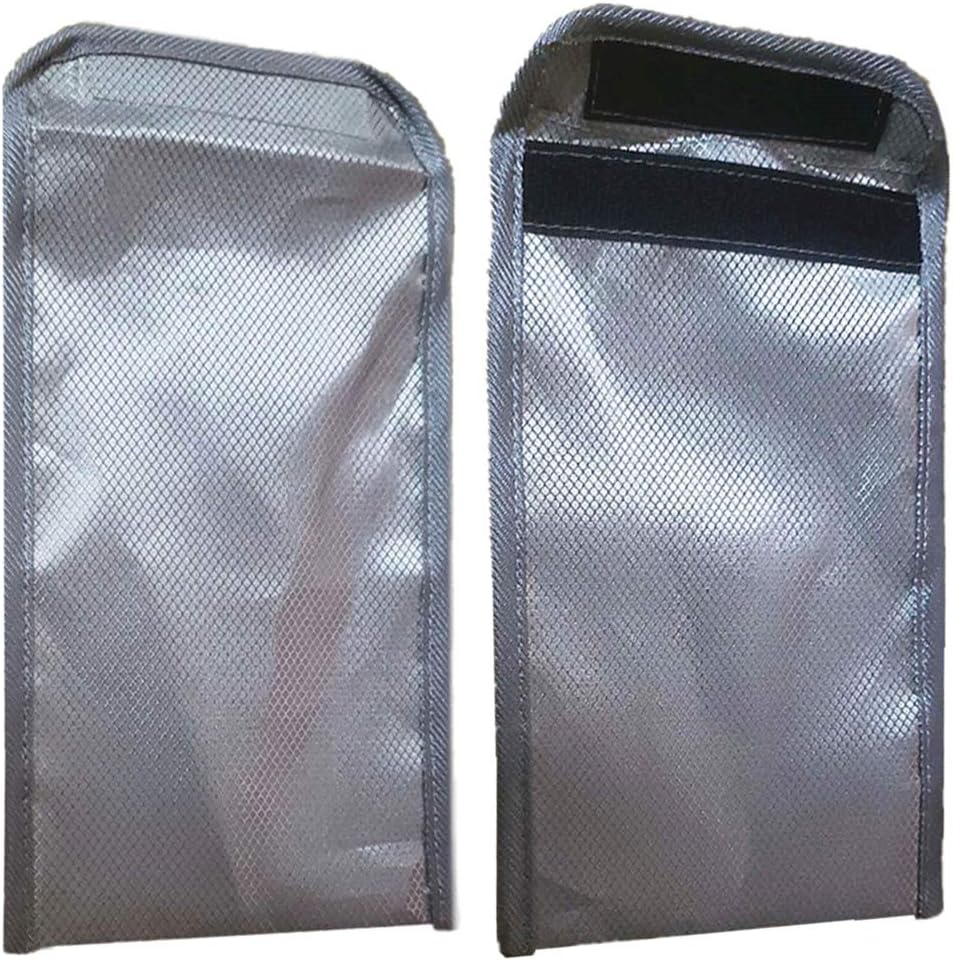 Security Pouch Faraday Bag Anti-Radiation Cell Phone Sleeve Signal Block Pouch Shield EMF 5G Protection RF GPS RFID Privacy Case Covers Smartphone