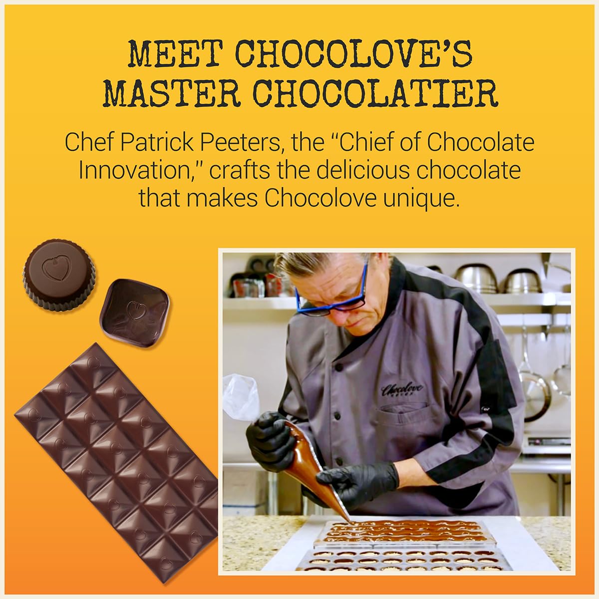 Chocolove Cherry & Almonds Dark Chocolate Bars | 55% Cocoa | Infused with Real Cherries & Crunchy Almonds | Crafted with Premium Chocolate | 3.2 oz Bar (12 Pack)