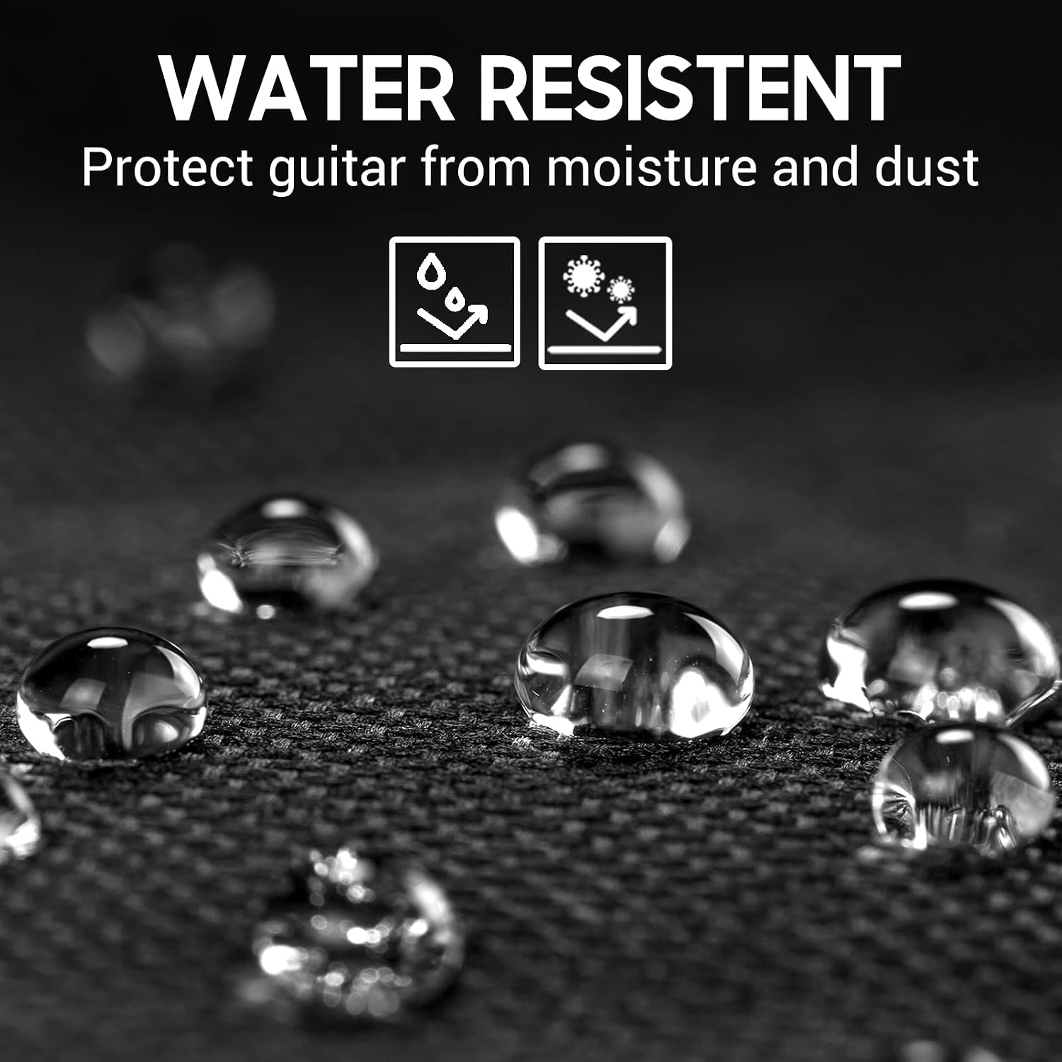 CAHAYA Guitar Bag Upgraded Premium Version for 40 41 42 Inch Acoustic Guitar Gig Bag 0.5in Thick Sponge Overly Padded Water Resistent Guitar Case