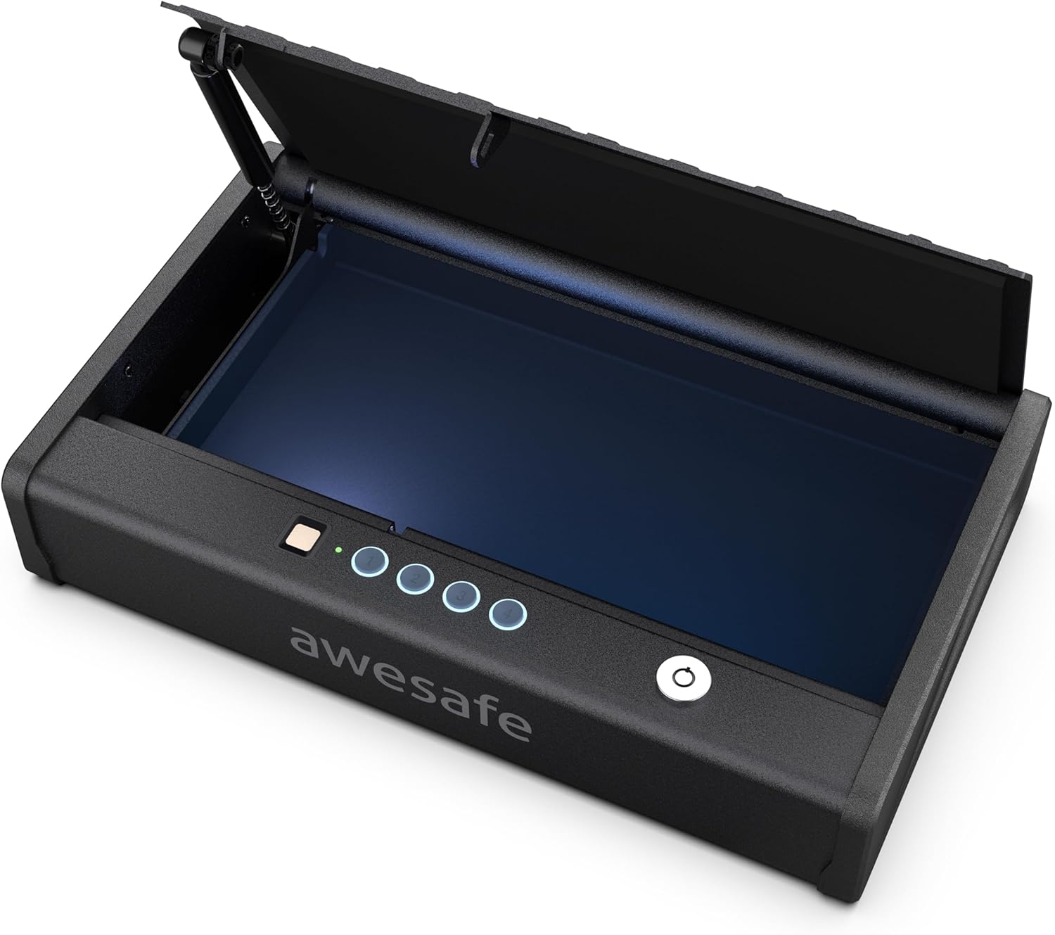awesafe Biometric Gun Safe for Pistol, 3 Ways Quick Access with Fingerprint Digital PIN Key