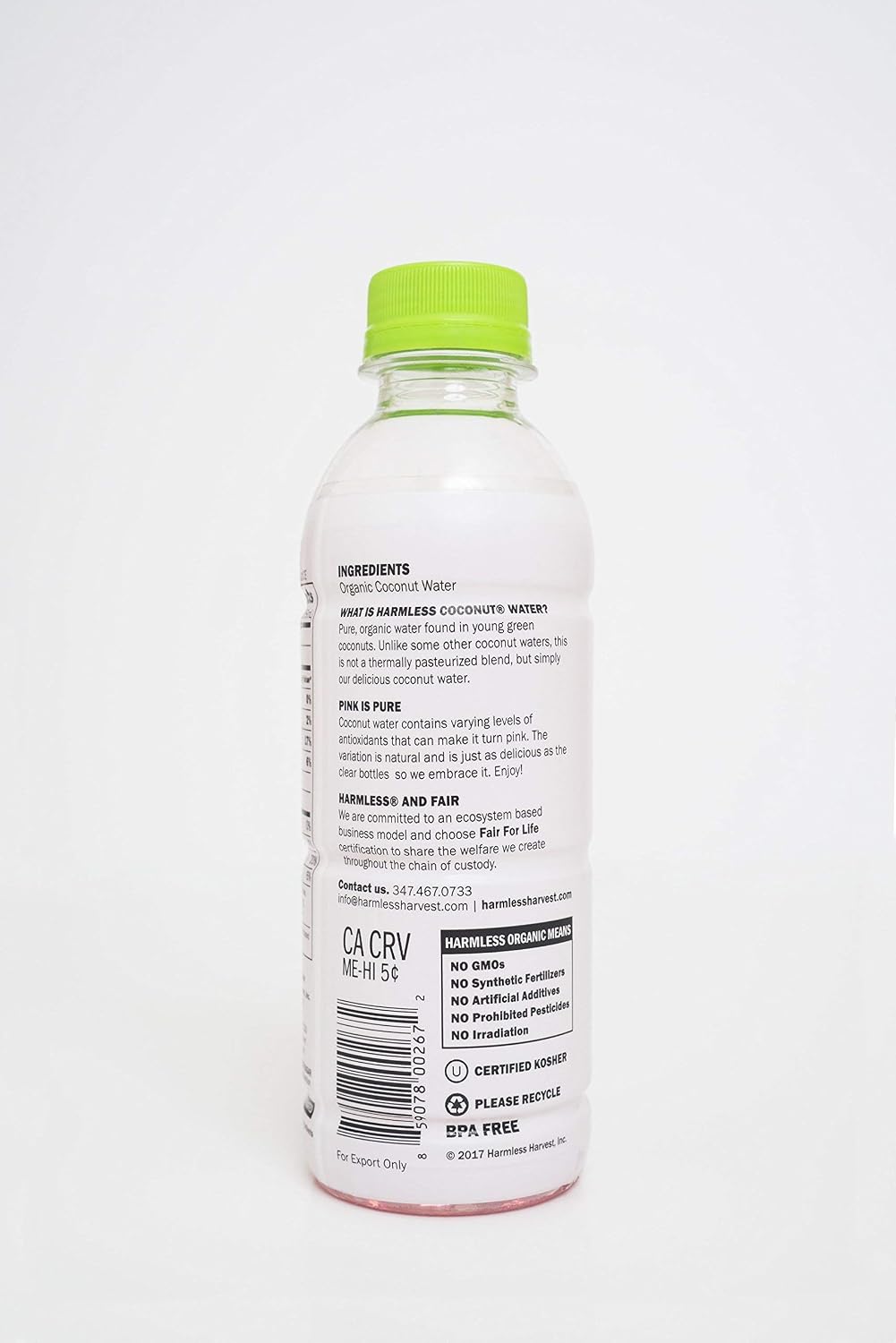 Harmless Harvest Organic Coconut Water, 32 Oz Bottle