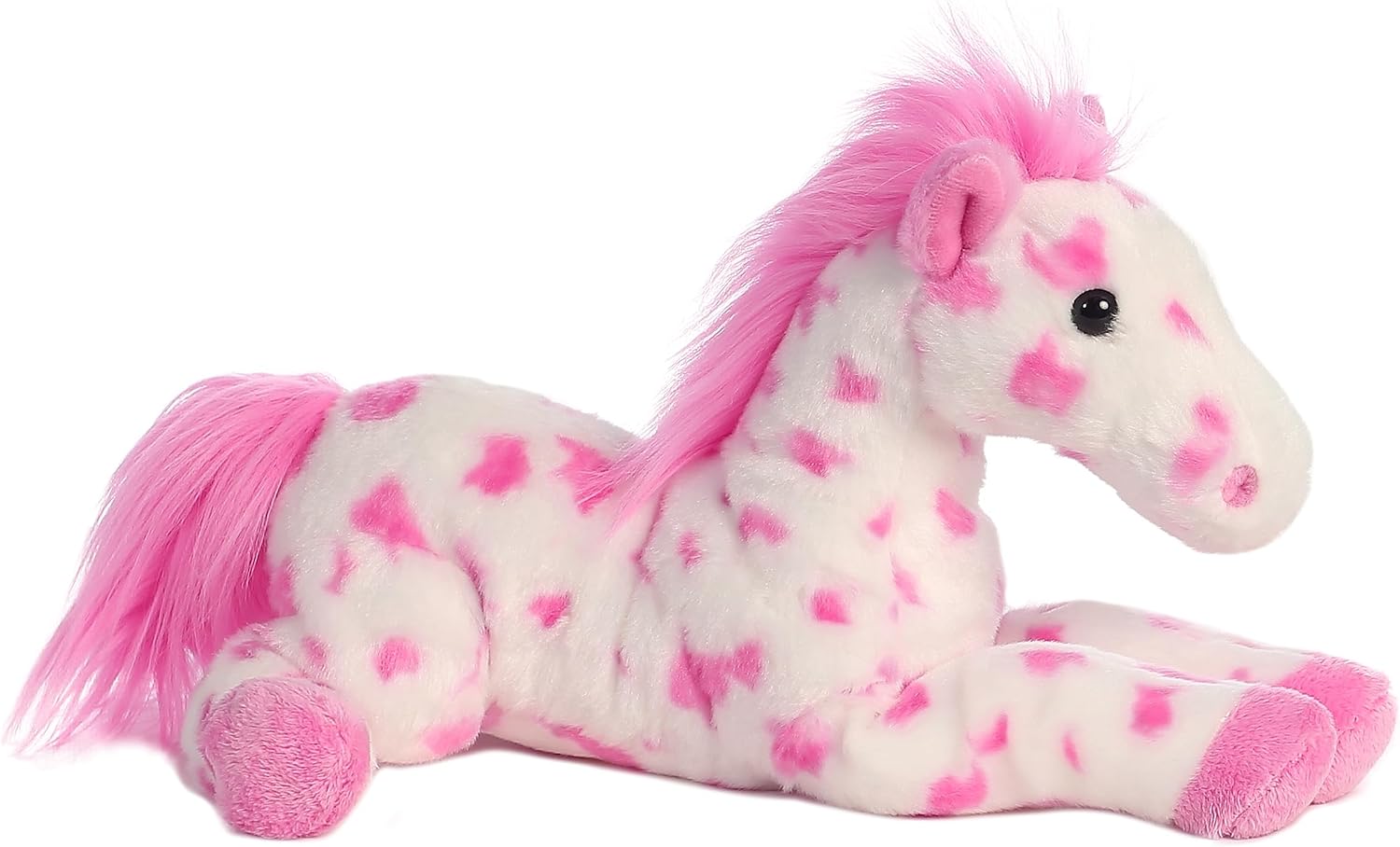 Aurora Flopsie 12" Dolly Adorable Stuffed Animal | Lifelike animal details in a relaxed resting pose