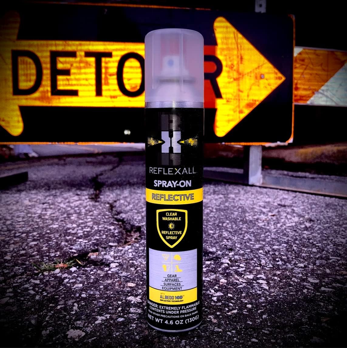10 Seconds Washable Reflective Spray 1 Can, 4.6 Ounces