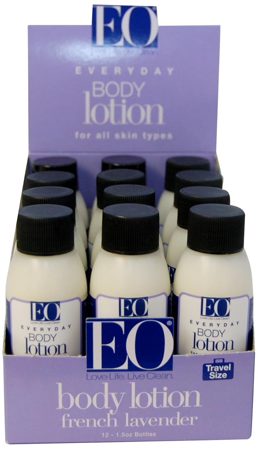Eo Products Body Lotion,French Lavender, 8 fz, 2 pack