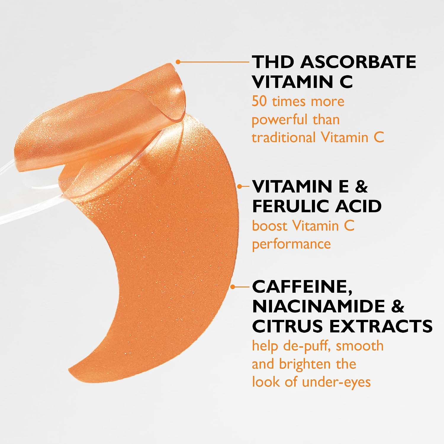 Peter Thomas Roth | Potent-C™ Power Brightening Hydra-Gel Eye Patches | Eye Mask Patches for Under-Eye Bags and Fine Lines | Brightens The Look of