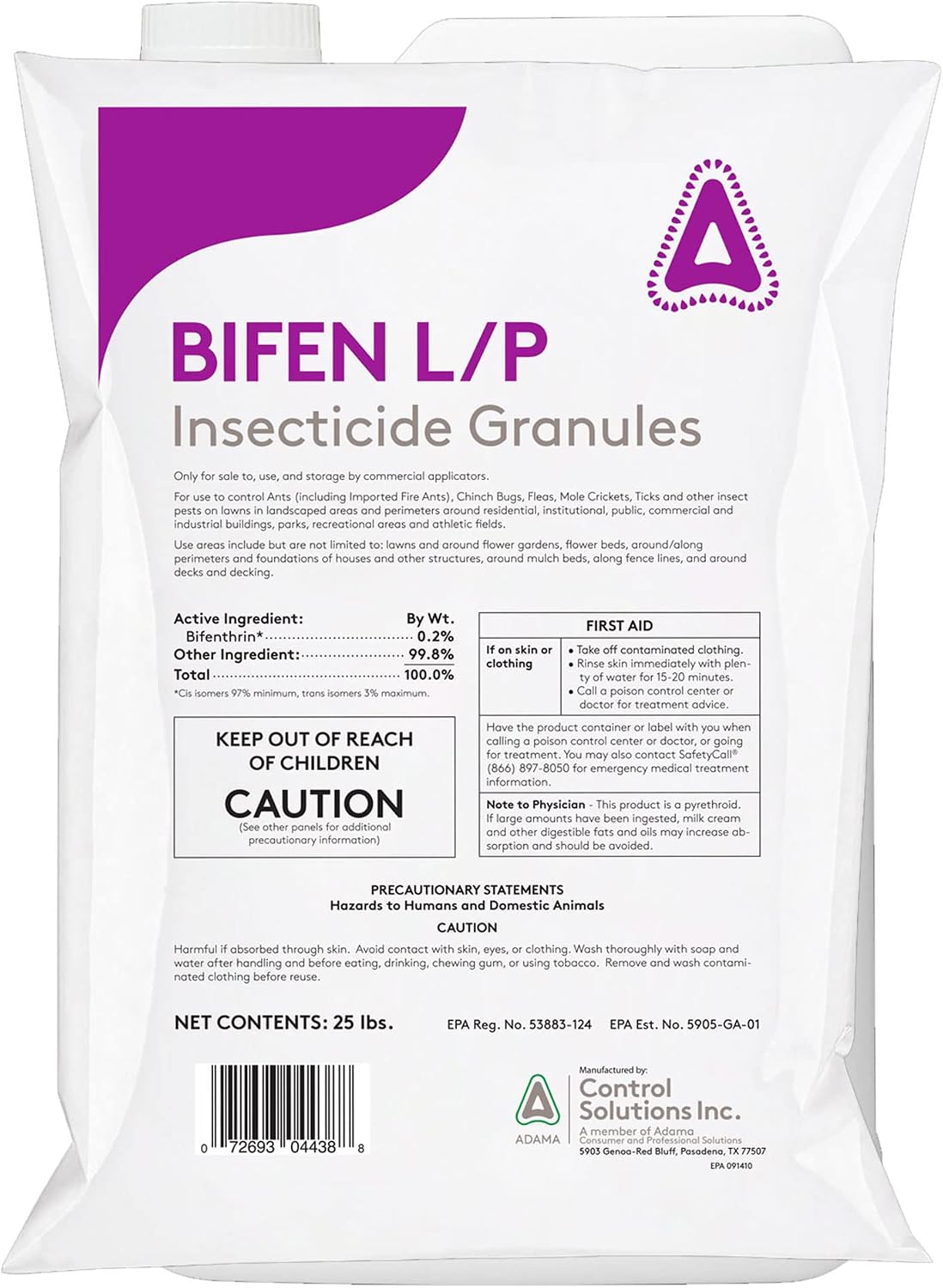 CSI Bifen L/P Insecticide Granules 25lb