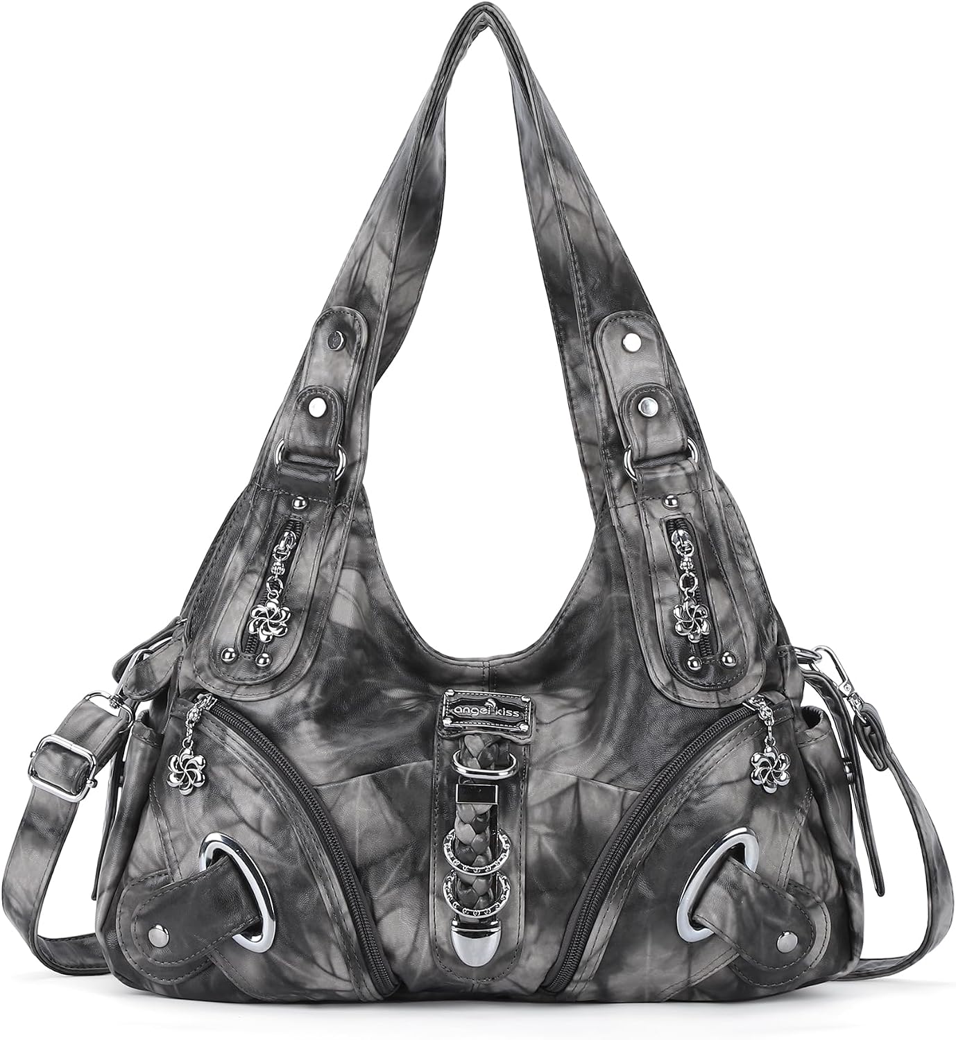 Angelkiss Hobo Purses and handbags for Women Satchel Handbag Women Purses Large Daily Shoulder Bags