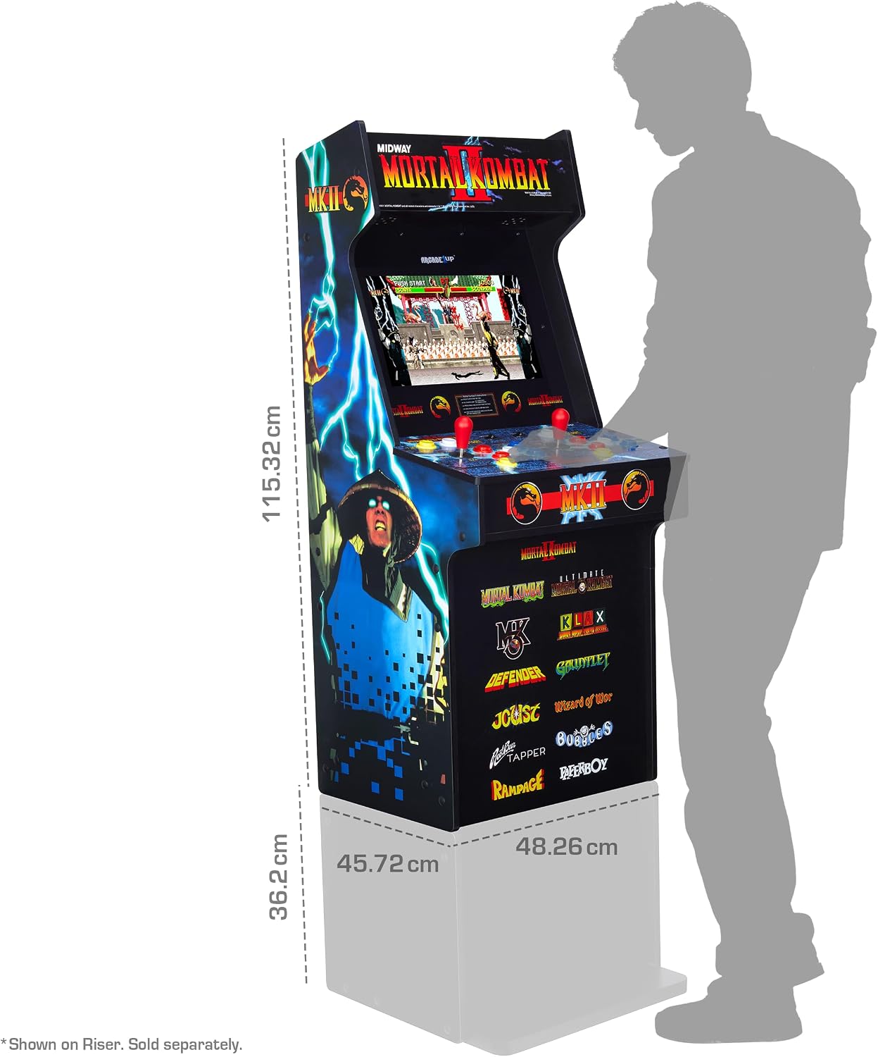 Arcade1Up MORTAL COMBAT II Classic SE (Slim Edition)