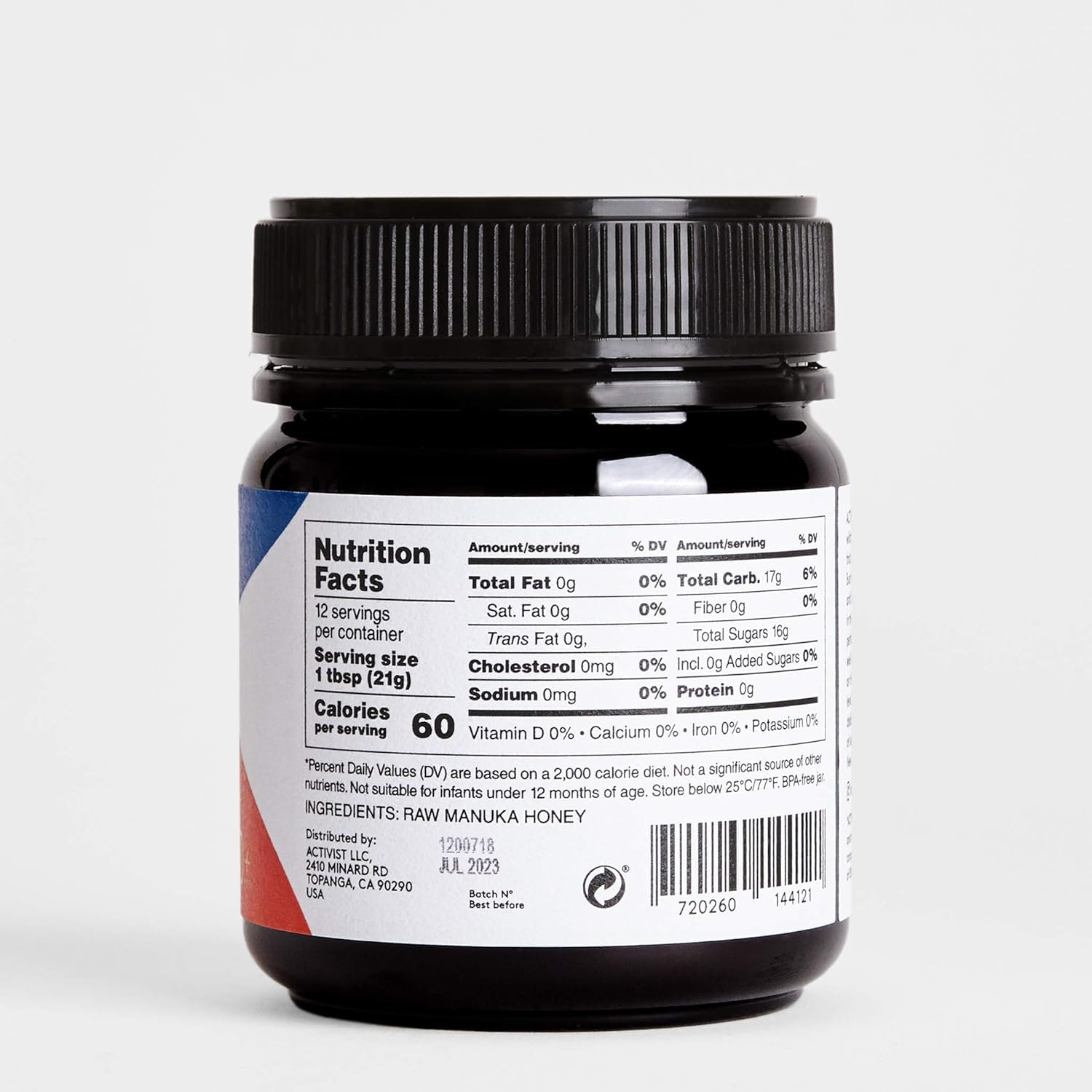 ACTIVIST - 850+ MGO Raw Manuka Honey (8.8 oz| 250 g)