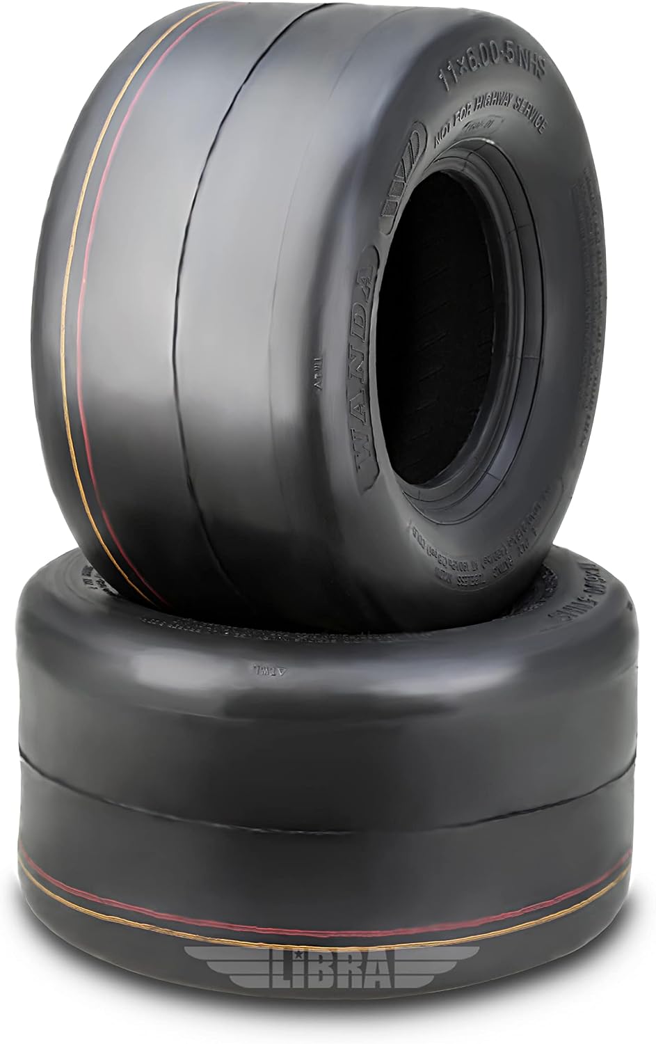 WANDA Set 2 15x6-6 15x6.00-6 Lawn Mower Tractor Turf Tires15x6x6 P332-13016 | Riding Lawn Mover, Garden Tractor