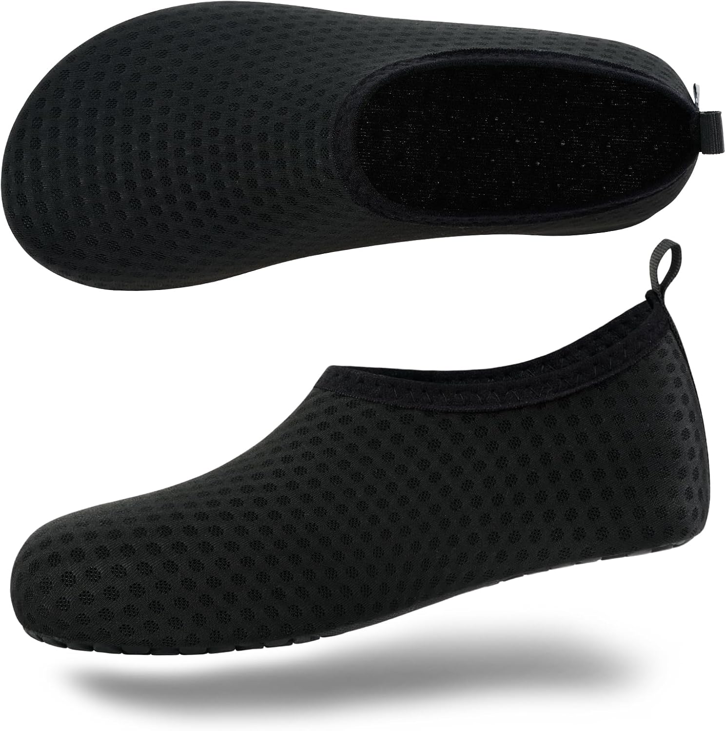 VIFUUR Water Shoes for Men Women Barefoot Quick Dry Aqua Socks Slip On | Lightweight, Breathable Upper, Flexible Sole, Drainage Design, Easy Slip-On Fit for Water Activities