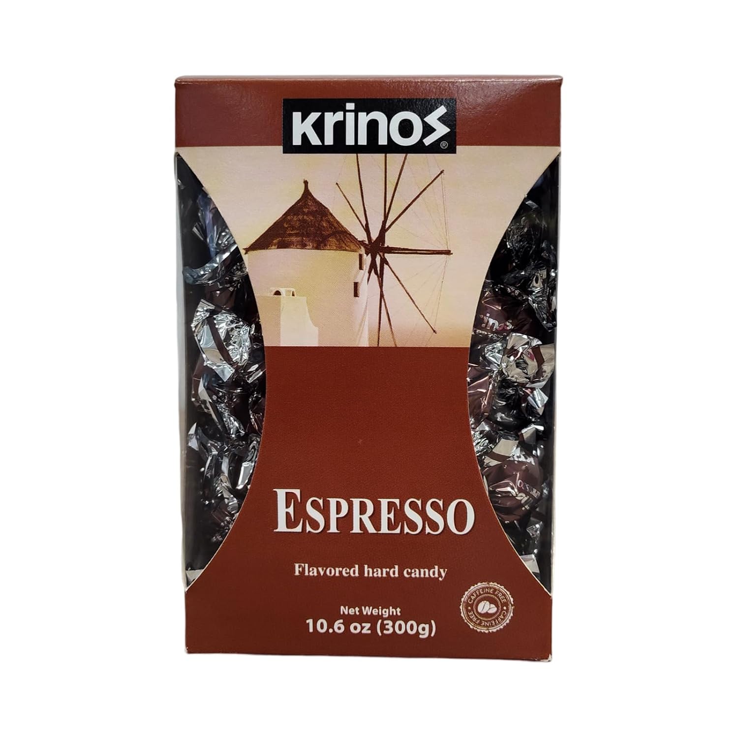 Krinos Cinnamon Candy - Hard Candy Imported from Greece, 10.6 oz | Natural flavors of cinnamon. Imported from Greece. Ideal as a after-meal palate cleanser and sharing at parties and gifts.