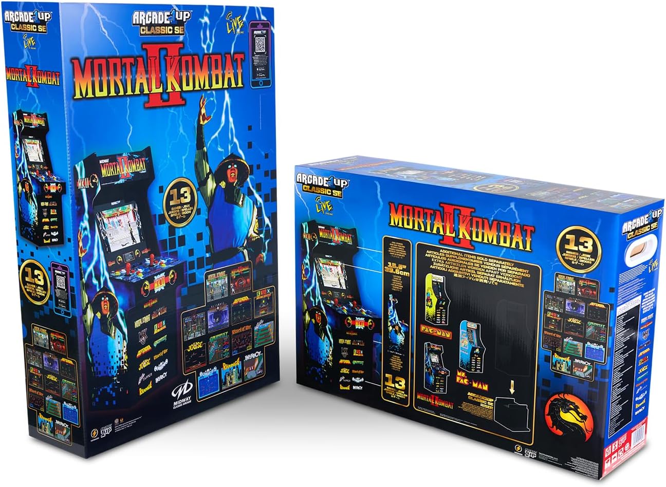 Arcade1Up MORTAL COMBAT II Classic SE (Slim Edition)