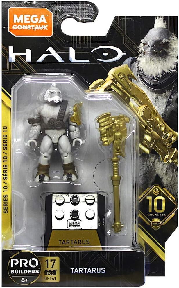 Mega Construx Halo Heroes Pro Builders Series 10 Tartarus Mini Figure GFT41