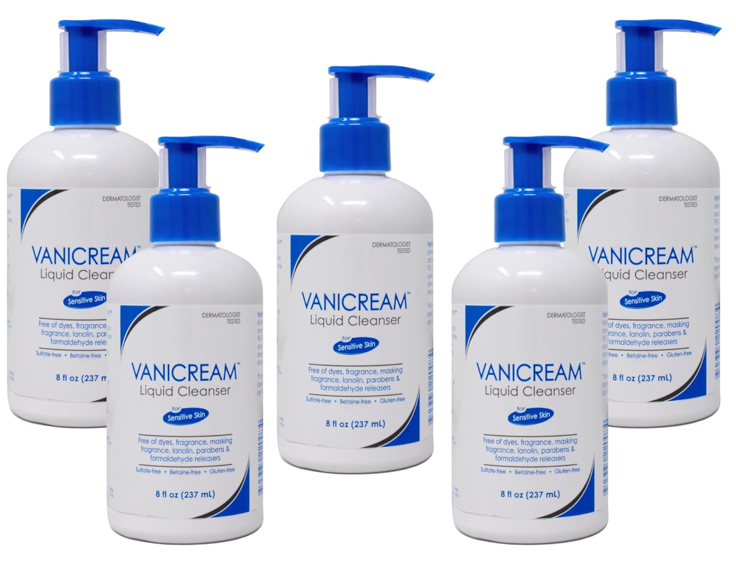 Free & Clear Liquid Cleanser 8 oz (Pack of 5)
