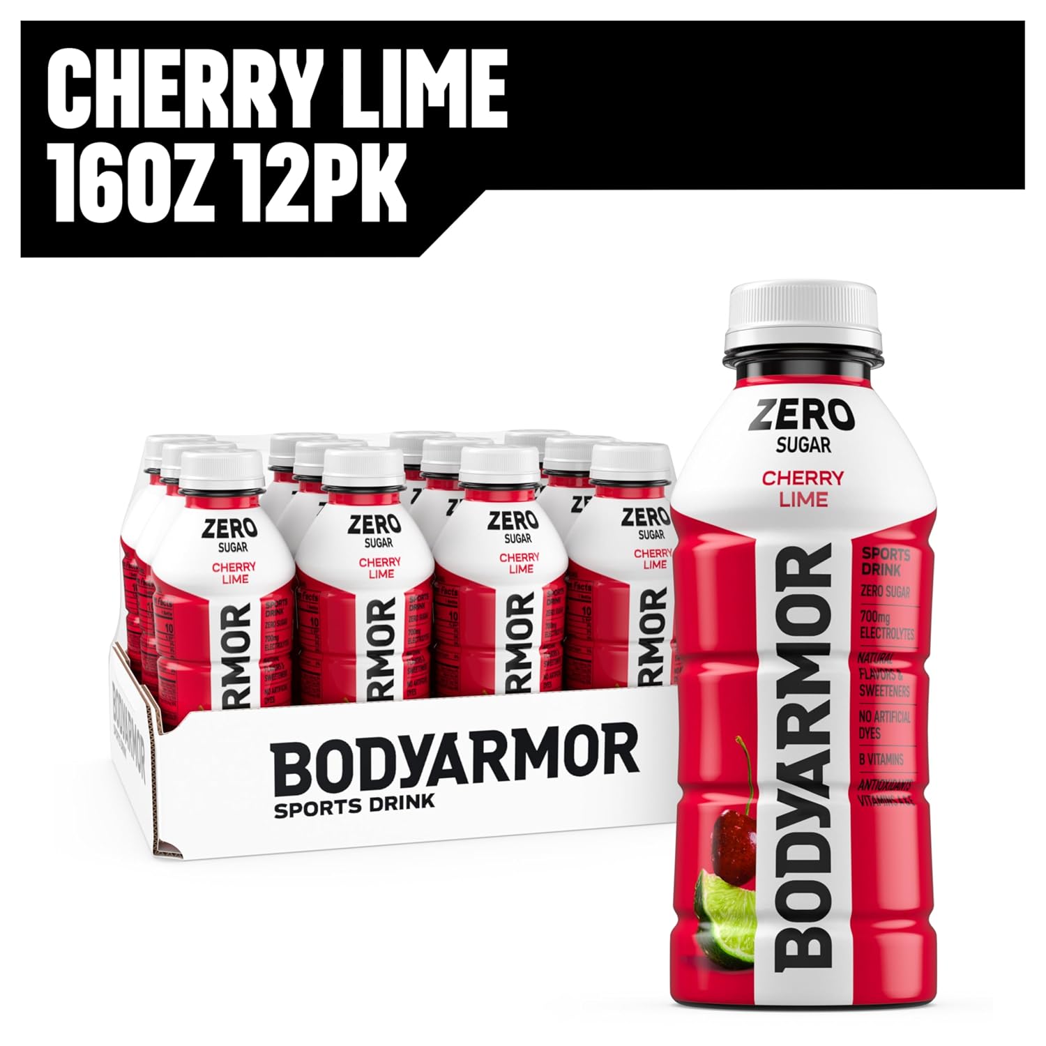 BODYARMOR LYTE Sports Drink, Peach Mango Electrolyte Drink, 12 Oz (8 Pk)