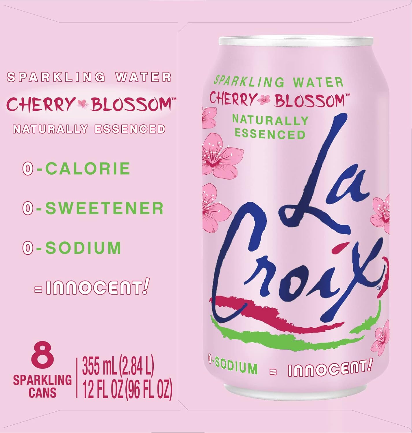 LaCroix Sparkling Water | Pineapple Coconut Flavor | 8-Pack | Naturally Essenced, Zero Calorie, Sodium Free | 12 Fl Oz Cans