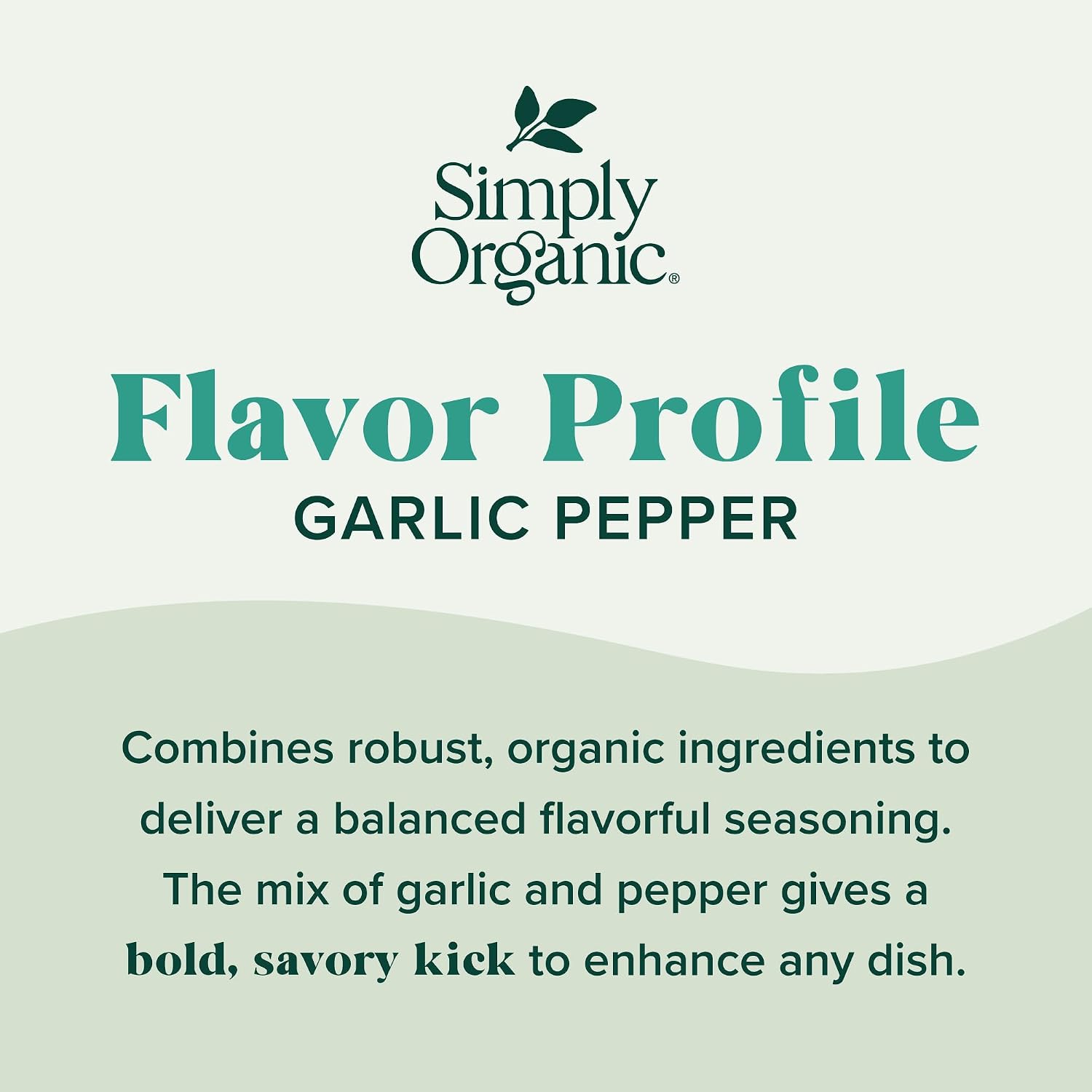 Simply Organic Spice Right Everyday Seasoning Blends, Garlic & Herb, 2 Ounce