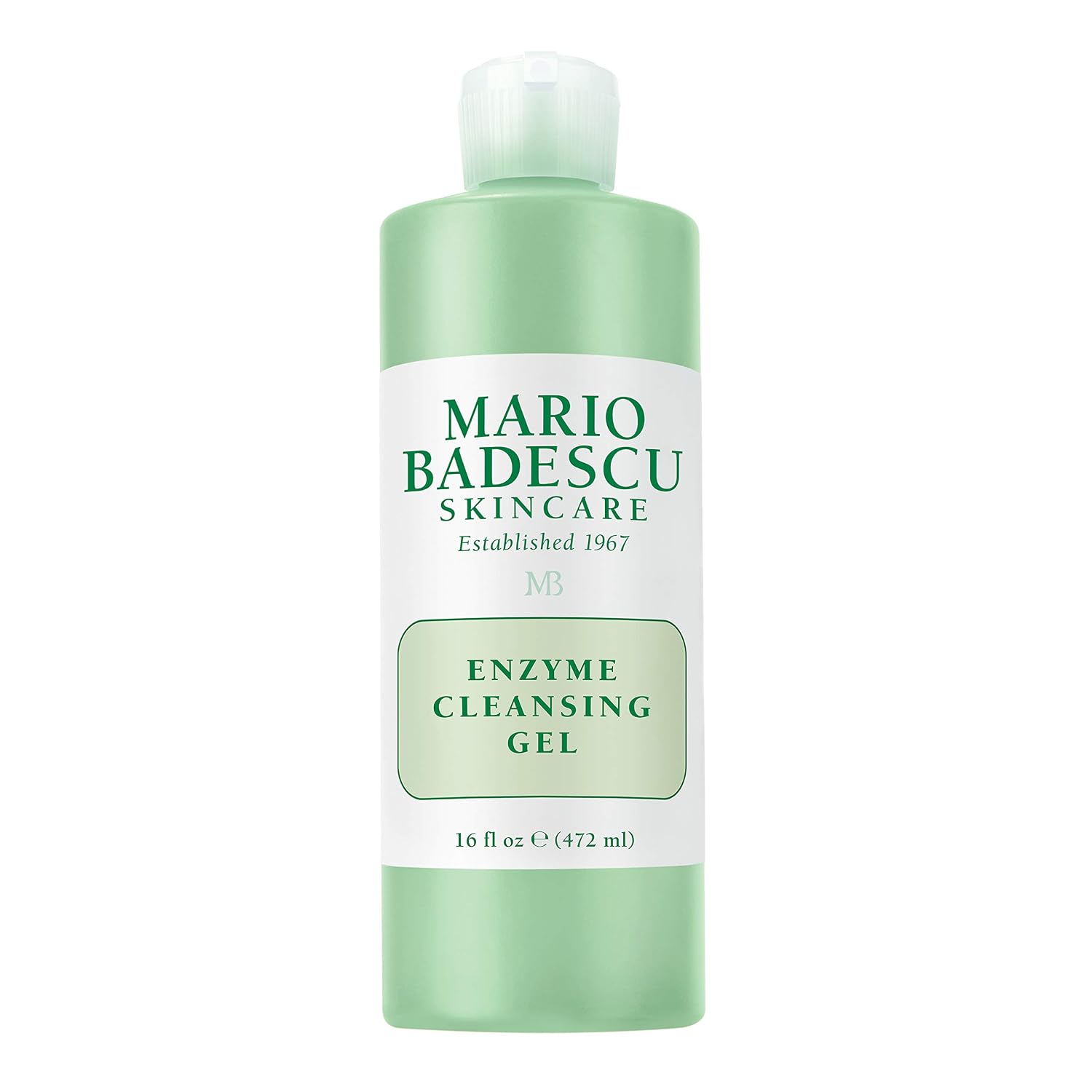 Mario Badescu Enzyme Cleansing Gel Face Wash, Oil-Free Facial Cleanser with Papaya Enzyme & Grapefruit Extract, Exfoliating Skin Care for All Skin Types, Removes Excess Oil & Impurities