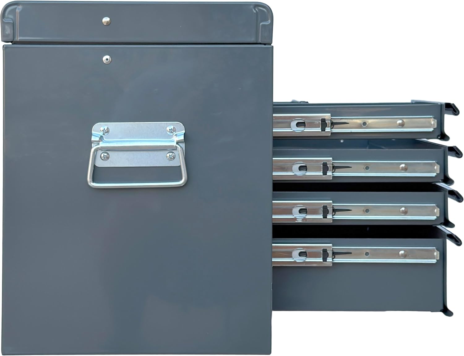 Workington Portable Metal Tool Chest with 6 Drawers, 24" 6-Drawer Tool Chest Cabinet with Ball Bearing Drawer Slides
