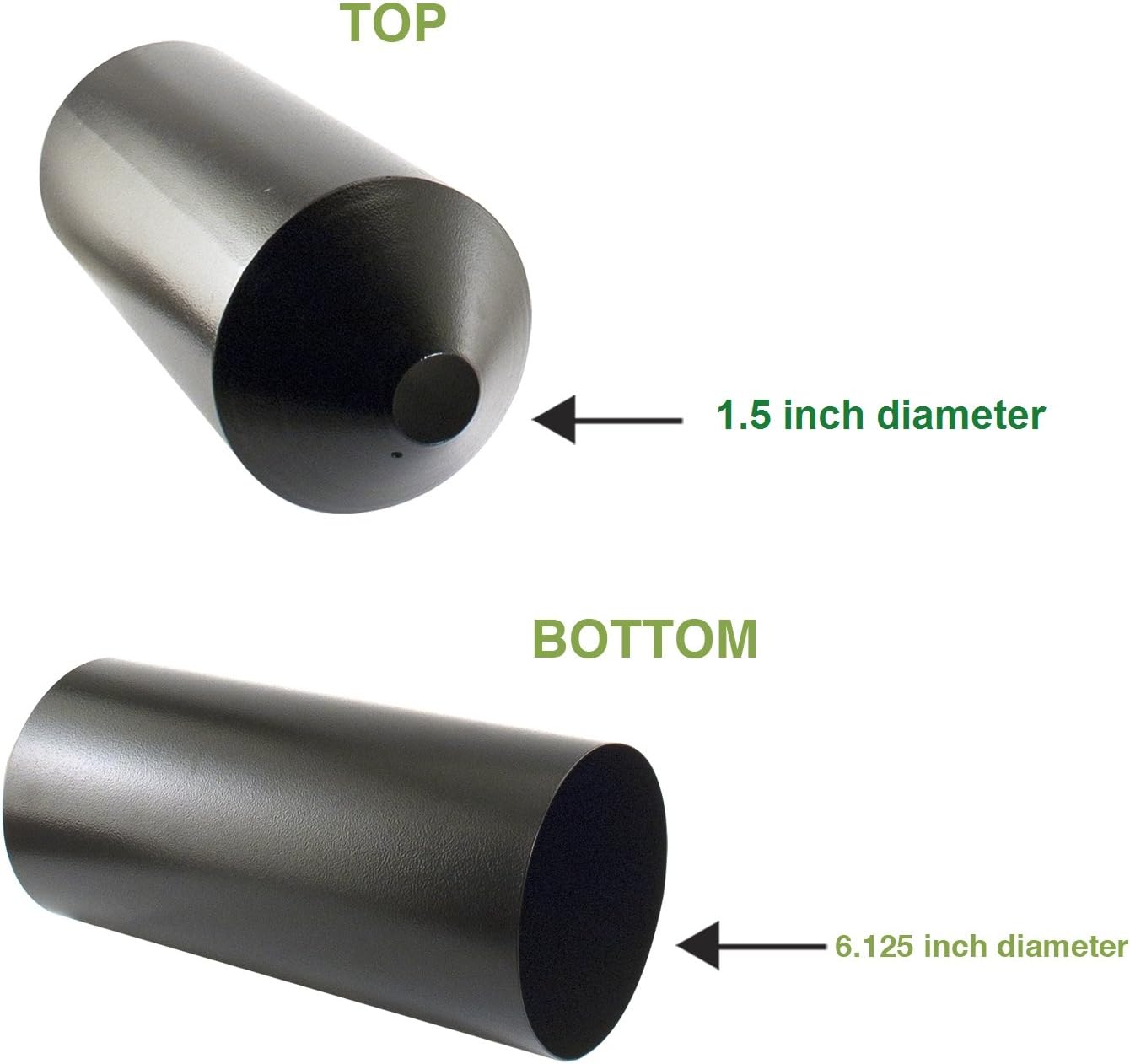 Audubon Torpedo Steel Squirrel Baffle Model NATORPEDO