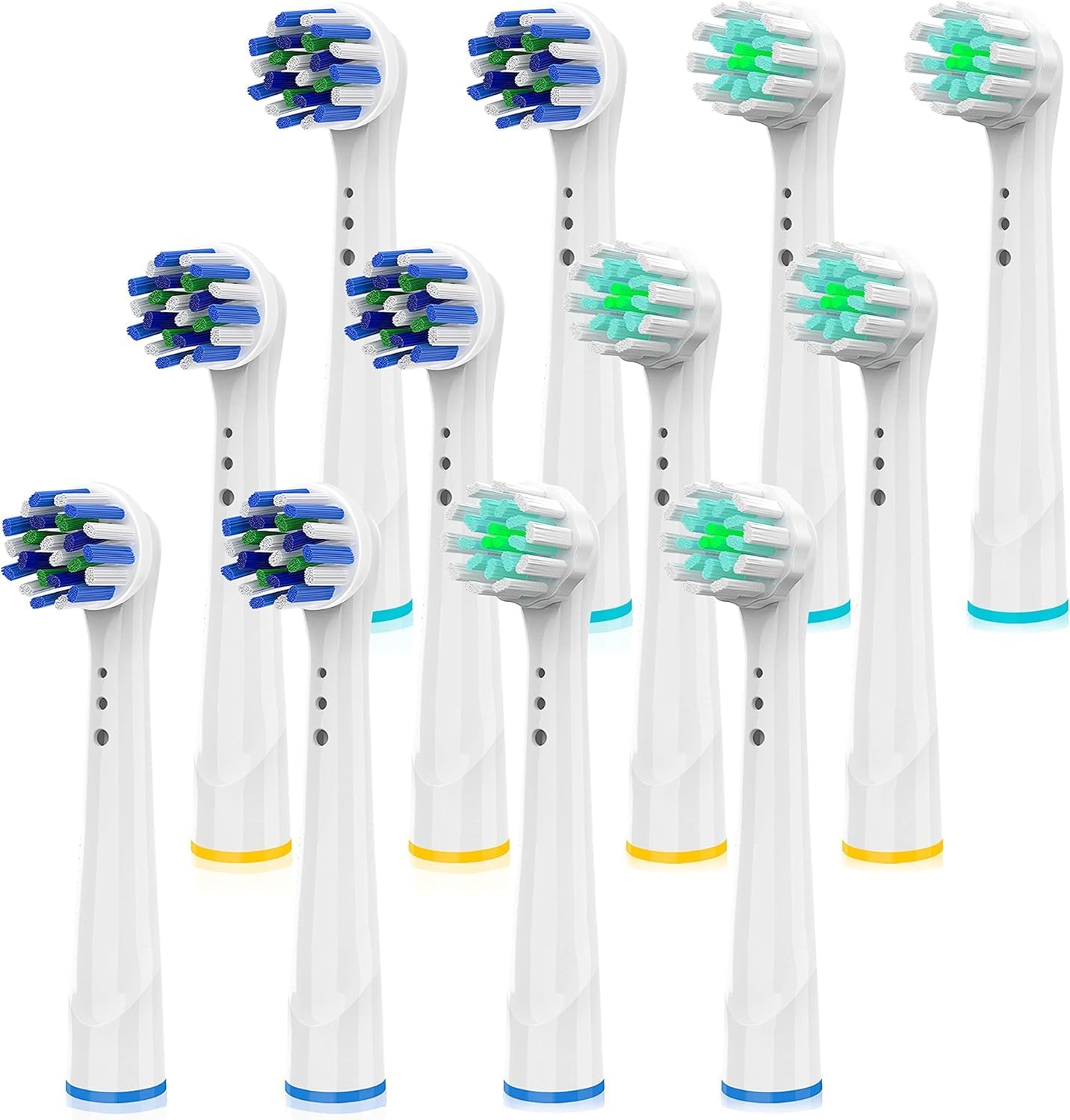 Replacement Toothbrush Heads for Oral B Braun, 8 Pack Professional Electric Toothbrush Heads