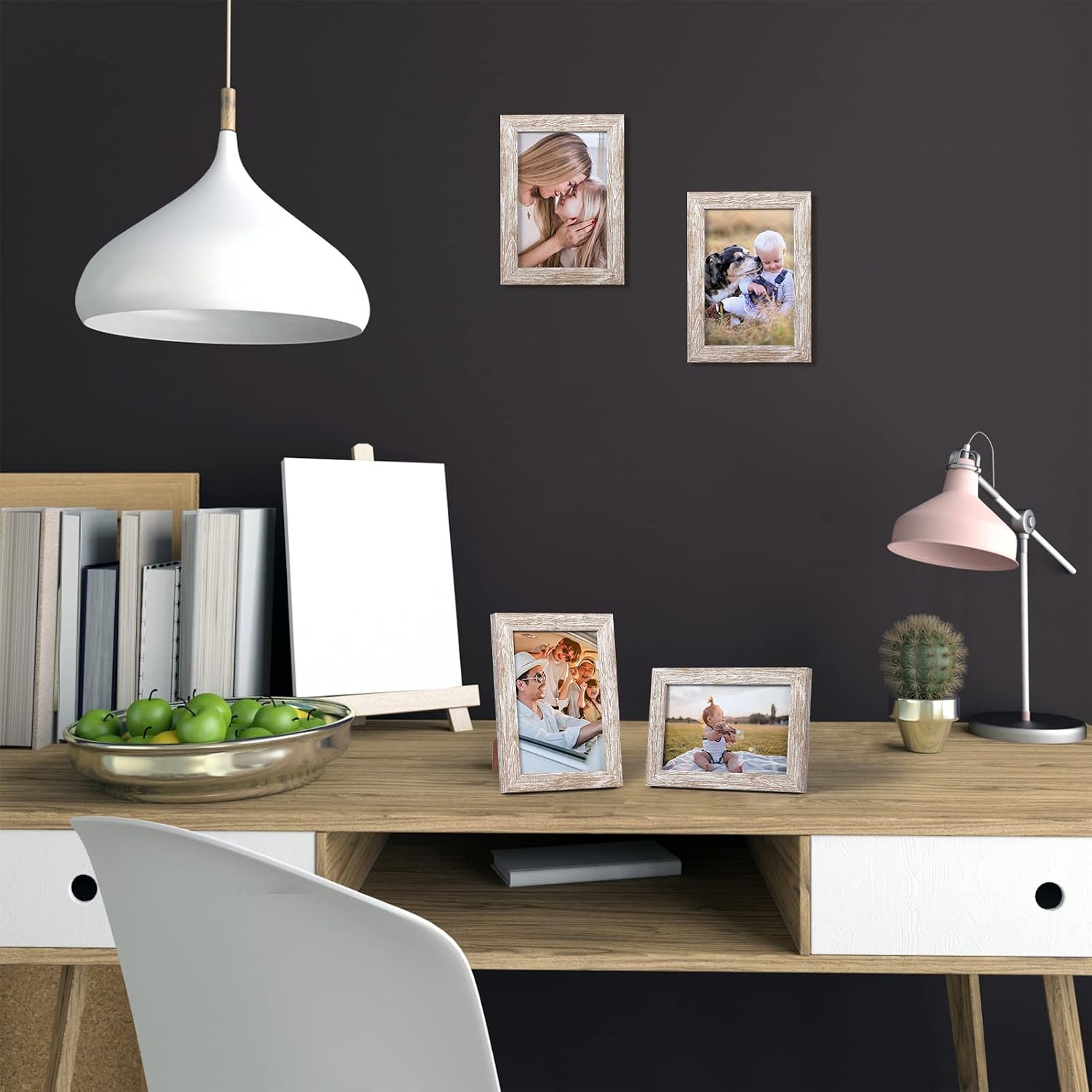 Giftgarden Black 8x10 Picture Frame Bulk, Multi 8 x 10 Photo Frames Set for Wall Hanging or Tabletop, 12 Pack