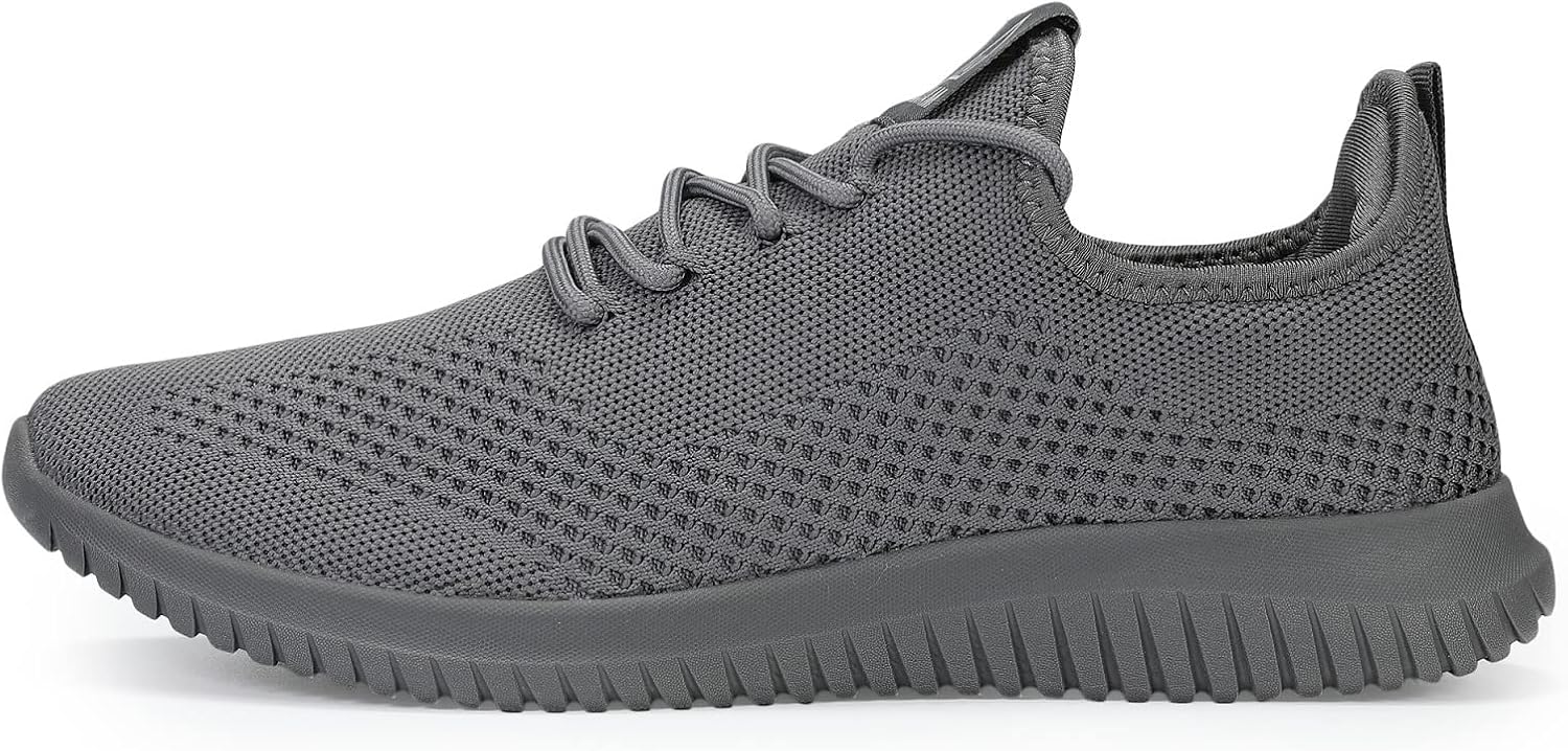 VAMJAM Men's Running Shoes Ultra Lightweight Breathable Walking Shoes Non Slip Athletic Fashion Sneakers Mesh Workout Casual Sports Shoes