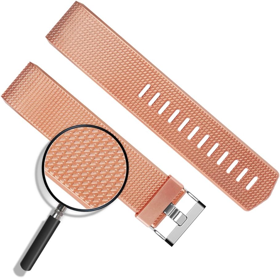 Tobfit Sport Bands Compatible with Fitbit Charge 2, 4 Pack, Replacement Wristbands for Women Men, Small/Large