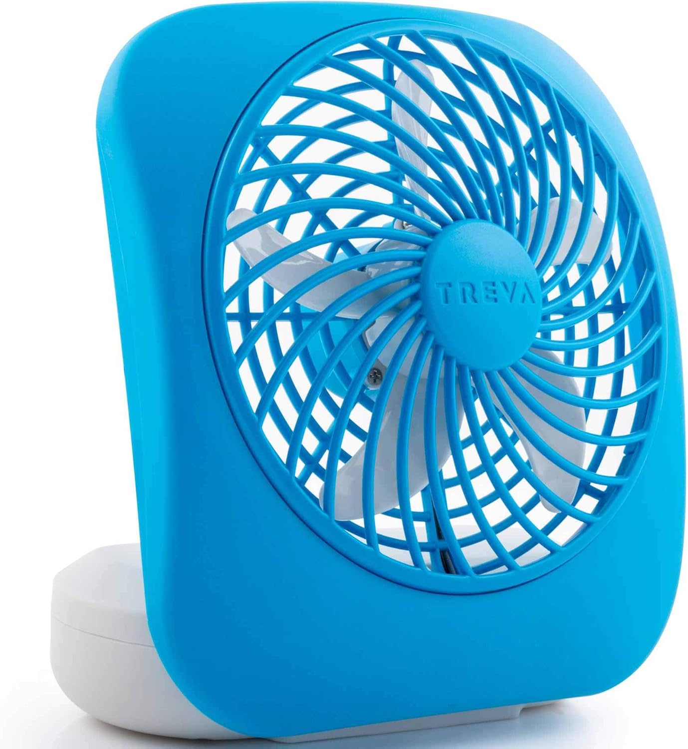 O2COOL Treva 5 in Portable Battery Powered Desk Fan 2-Speed Black | Yes