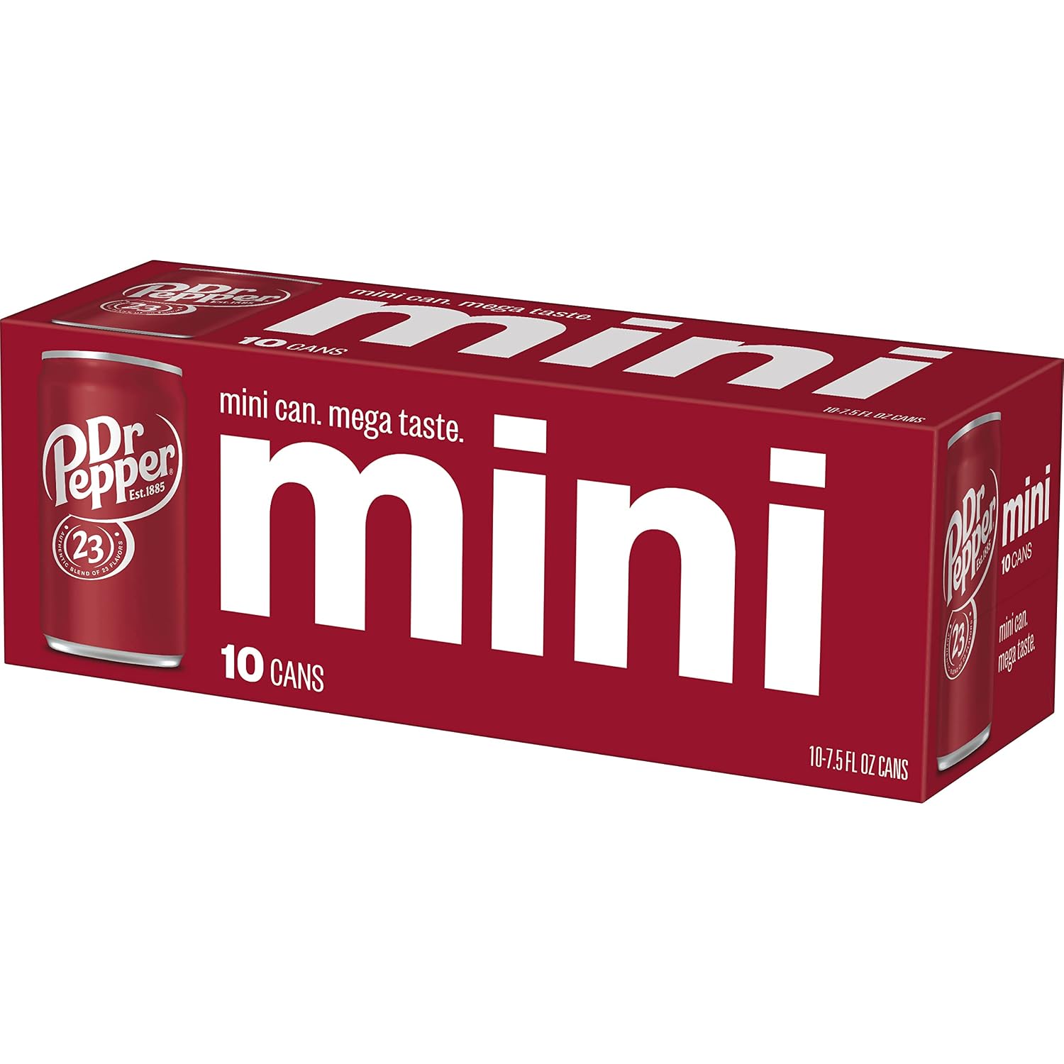 DR PEPPER - MINI CANS, 7.5 OZ, 10 PK