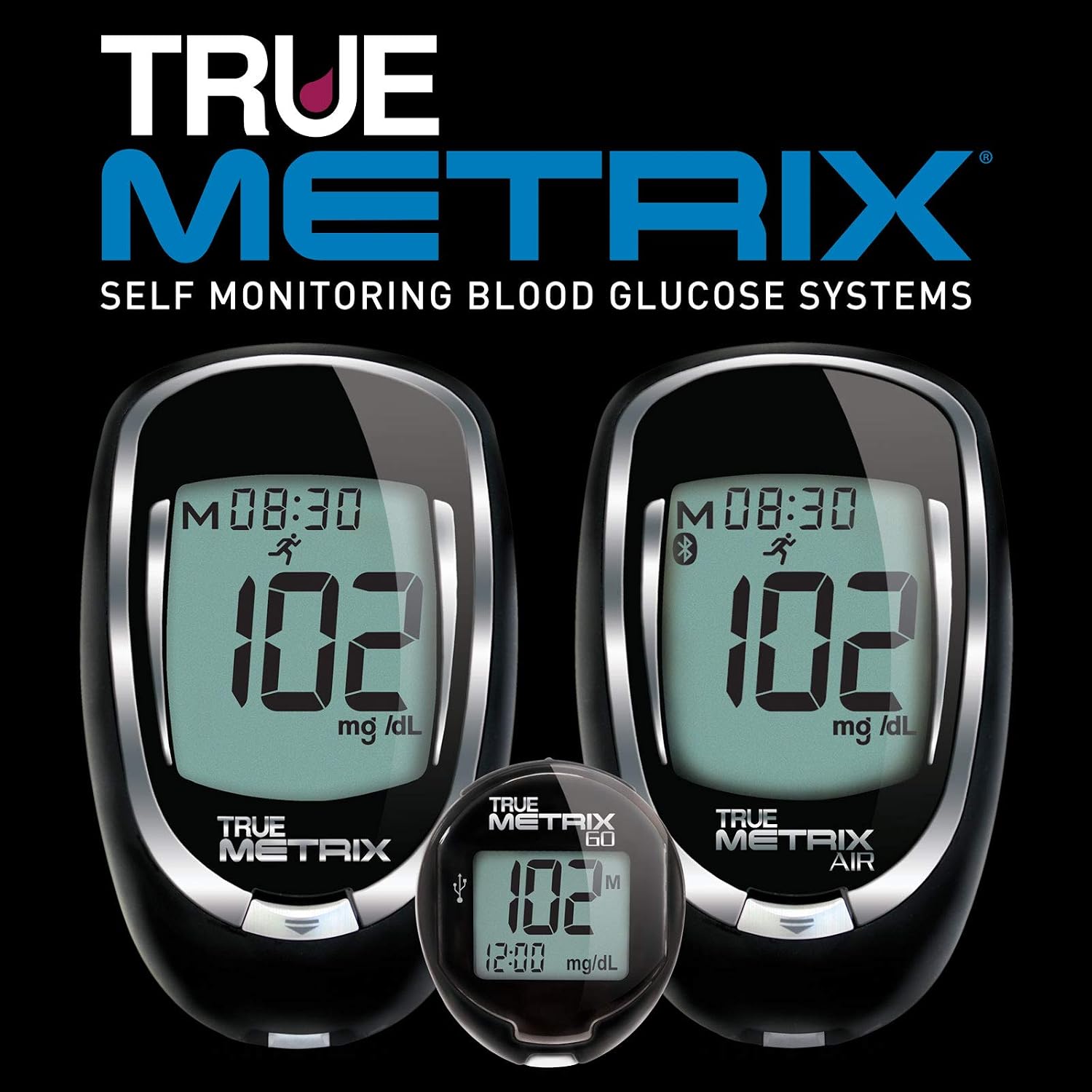TRUE METRIX Self Monitoring Blood Glucose Test Strips, 50 Count | Blood Glucose Test Strips Compatible with TRUE METRIX Family of Self Monitoring Blood Glucose Meters, Fast and Easy to Use