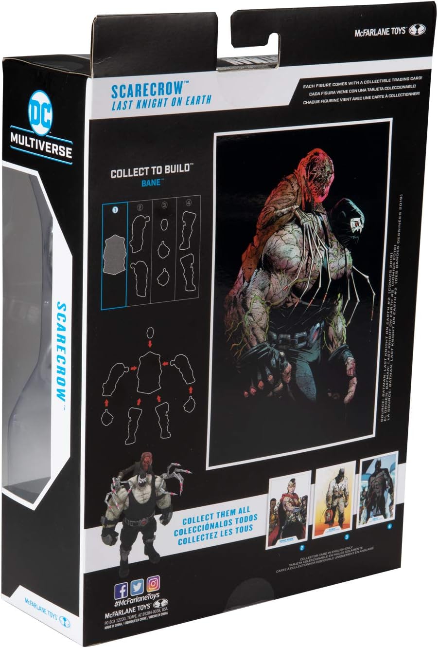 McFarlane Toys - DC Build-A 7 Figures Wave 3 - Last Knight On Earth - Batman
