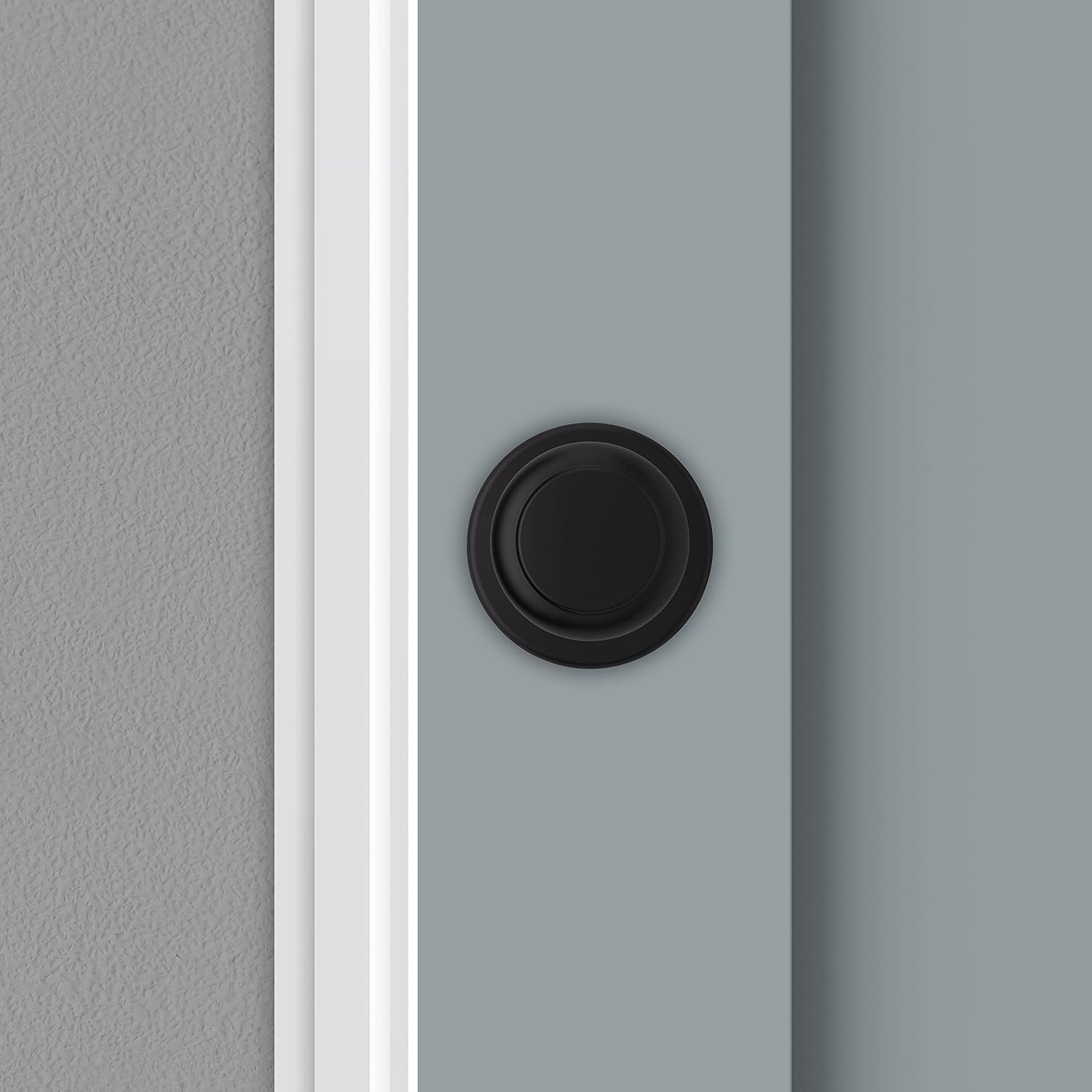 Kwikset Cove Interior Privacy Door Knob with Lock, Door Handle For Bathroom and Bedroom, Satin Nickel Keyless Turn Lock Doorknob, with Microban Protection