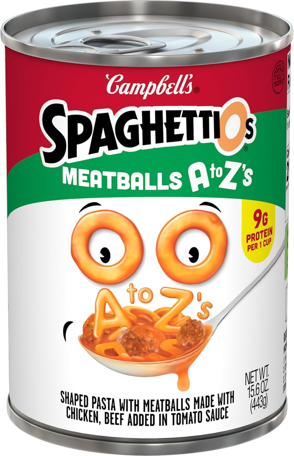 SpaghettiOs Original Canned Pasta, 15.8 oz Can (Pack of 4)