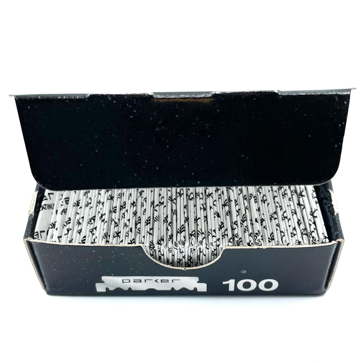 Parker 100 Platinum Single Edge Razor Blades for Barber Straight Razors