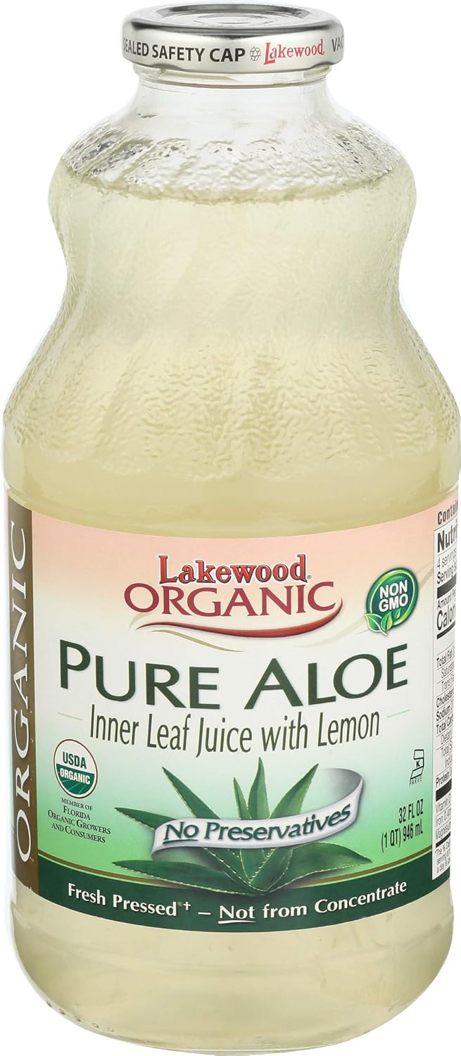 Lakewood Organic Pure Cranberry, Fresh Pressed, 32 Fl Oz (Pack of 6)