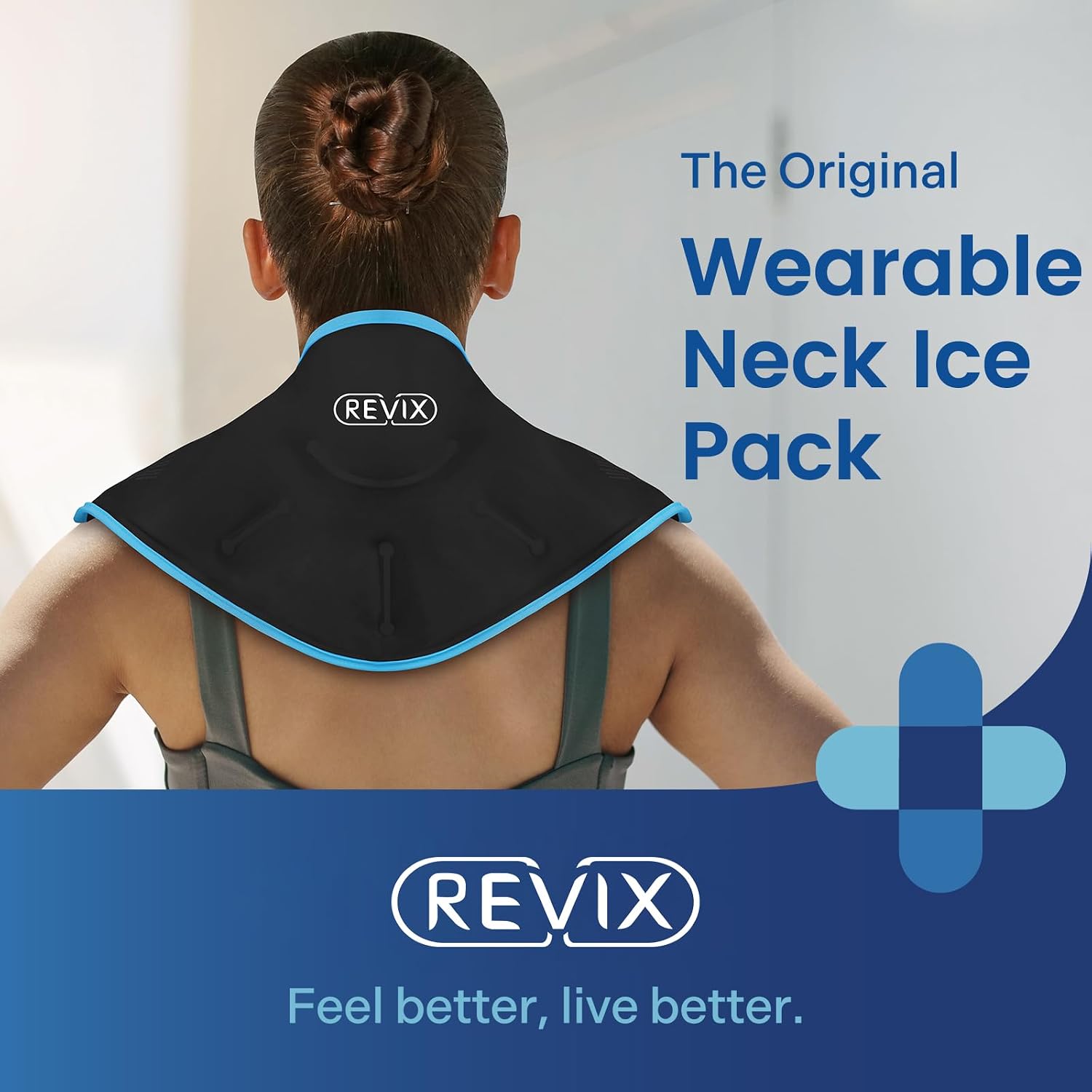 REVIX Ice Pack for Shoulders and Neck, Shoulder Ice Pack for Back Relief