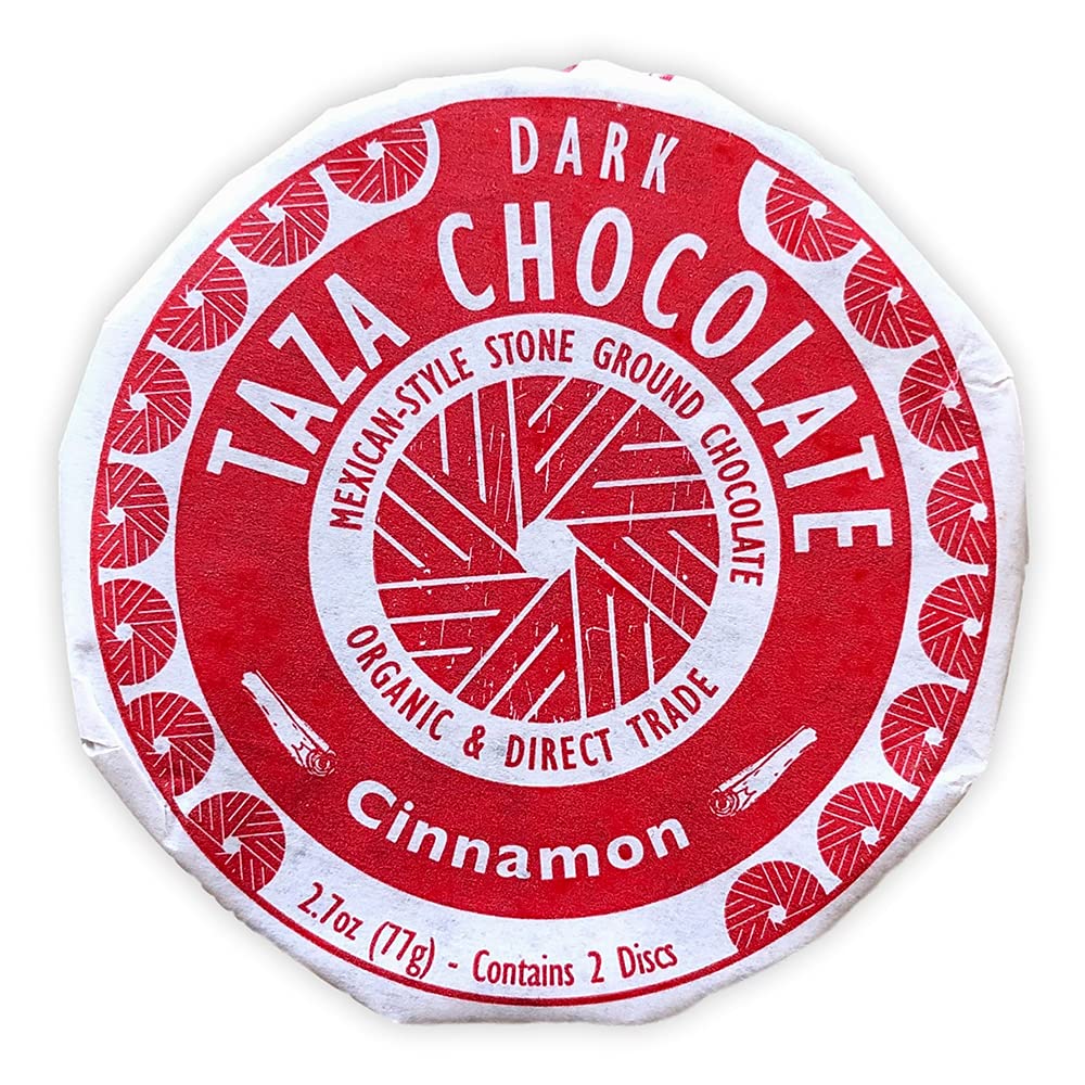 Taza Chocolate Organic Mexicano Disc Stone Ground, Variety Pack, 1.35 Ounce (8 Count), Vegan | Vegan, Dairy Free, Gluten Free, Organic Stone Ground Dark Chocolate Disc, 1.35 Ounce